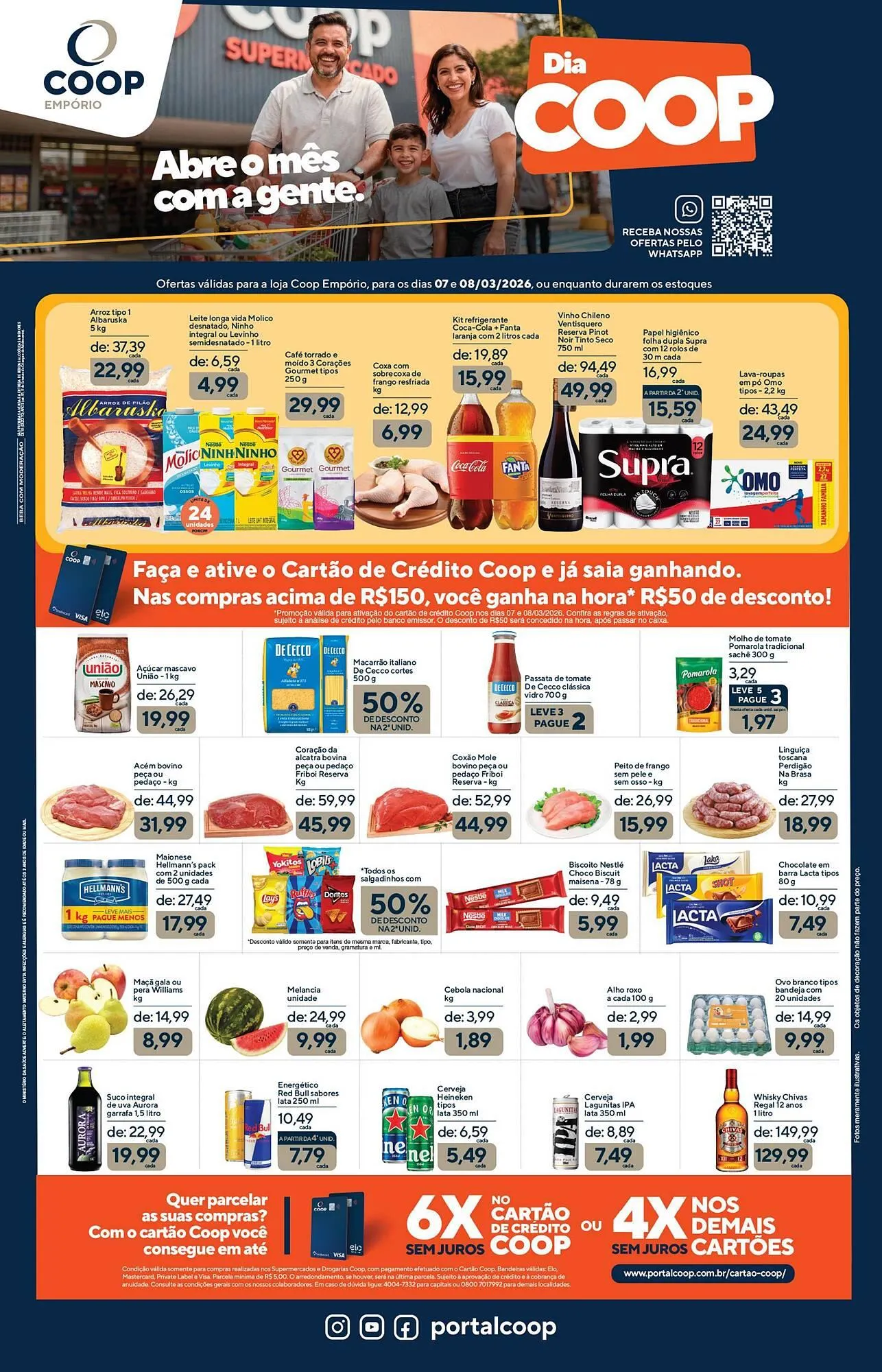Encarte de Folheto Coop 7 de março até 8 de março 2026 - Pagina 1