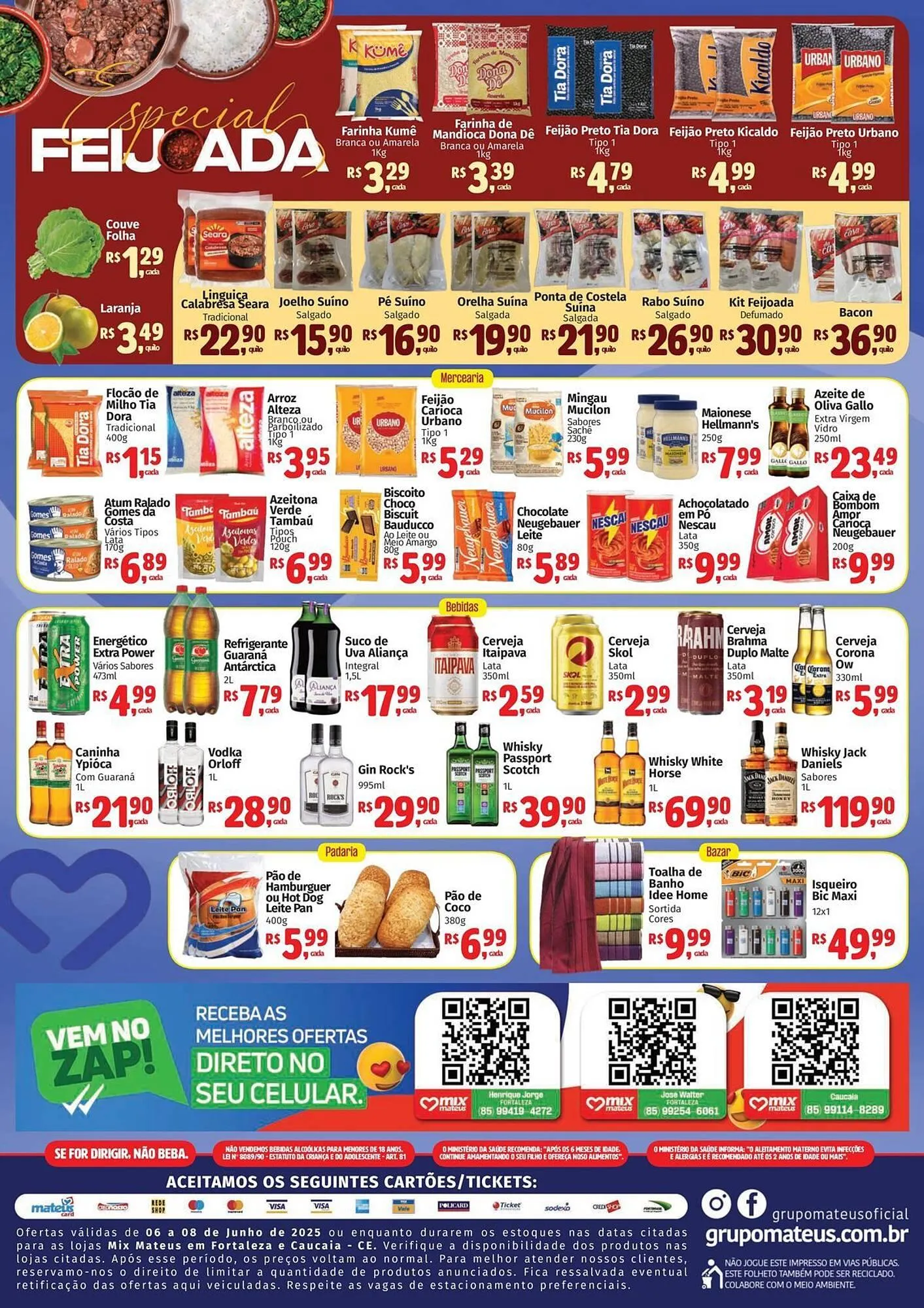 Encarte de Catálogo Supermercados Mateus 6 de junho até 8 de junho 2025 - Pagina 2