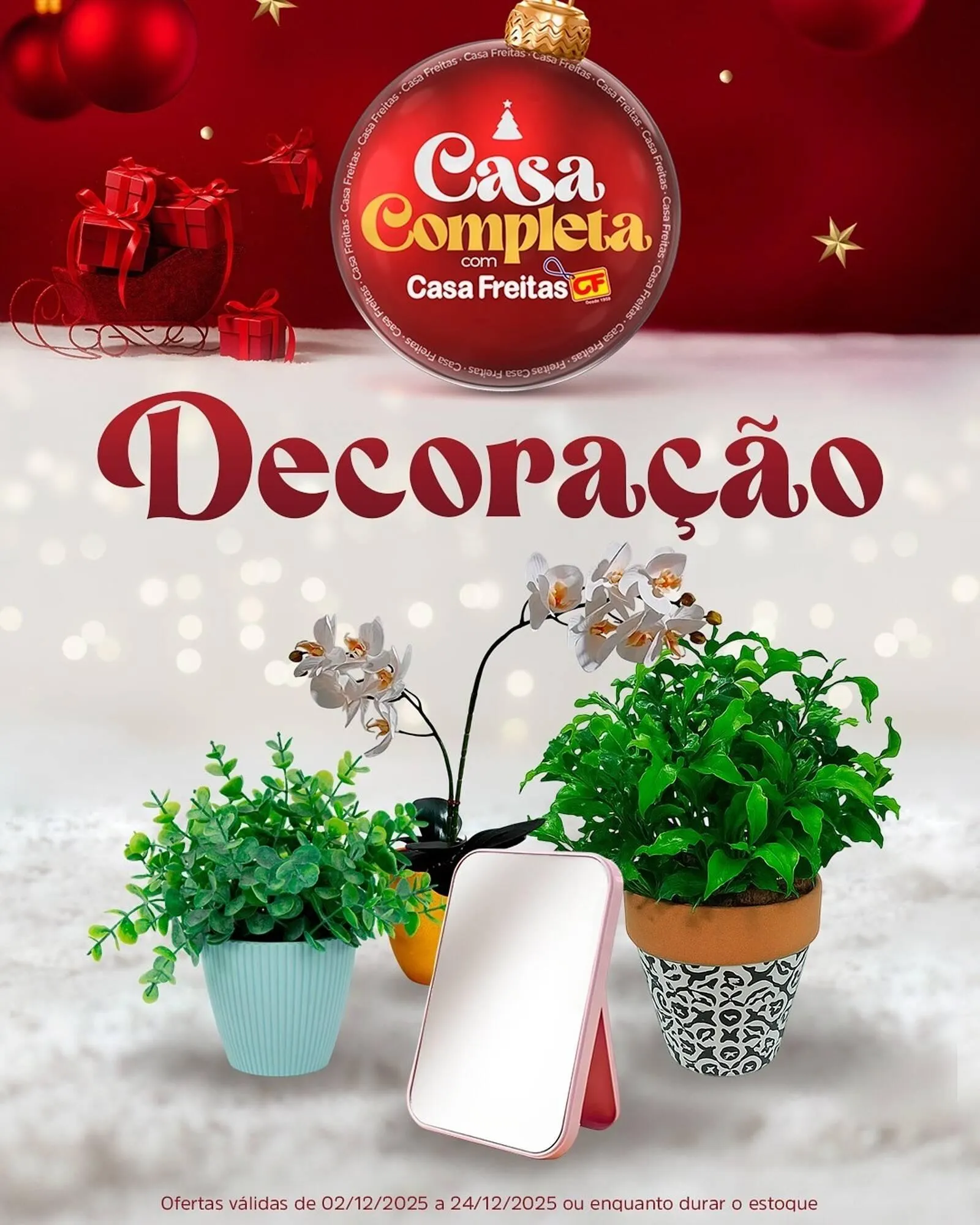 Encarte de Catálogo Casa Freitas 18 de dezembro até 24 de dezembro 2025 - Pagina 1