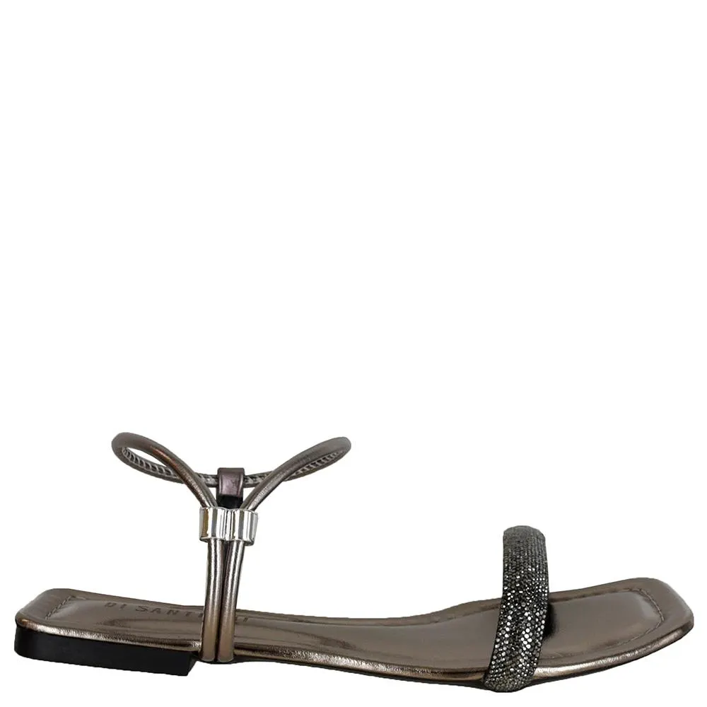 SANDALIA BAIXA STRASS REGULADOR DI SANTINNI