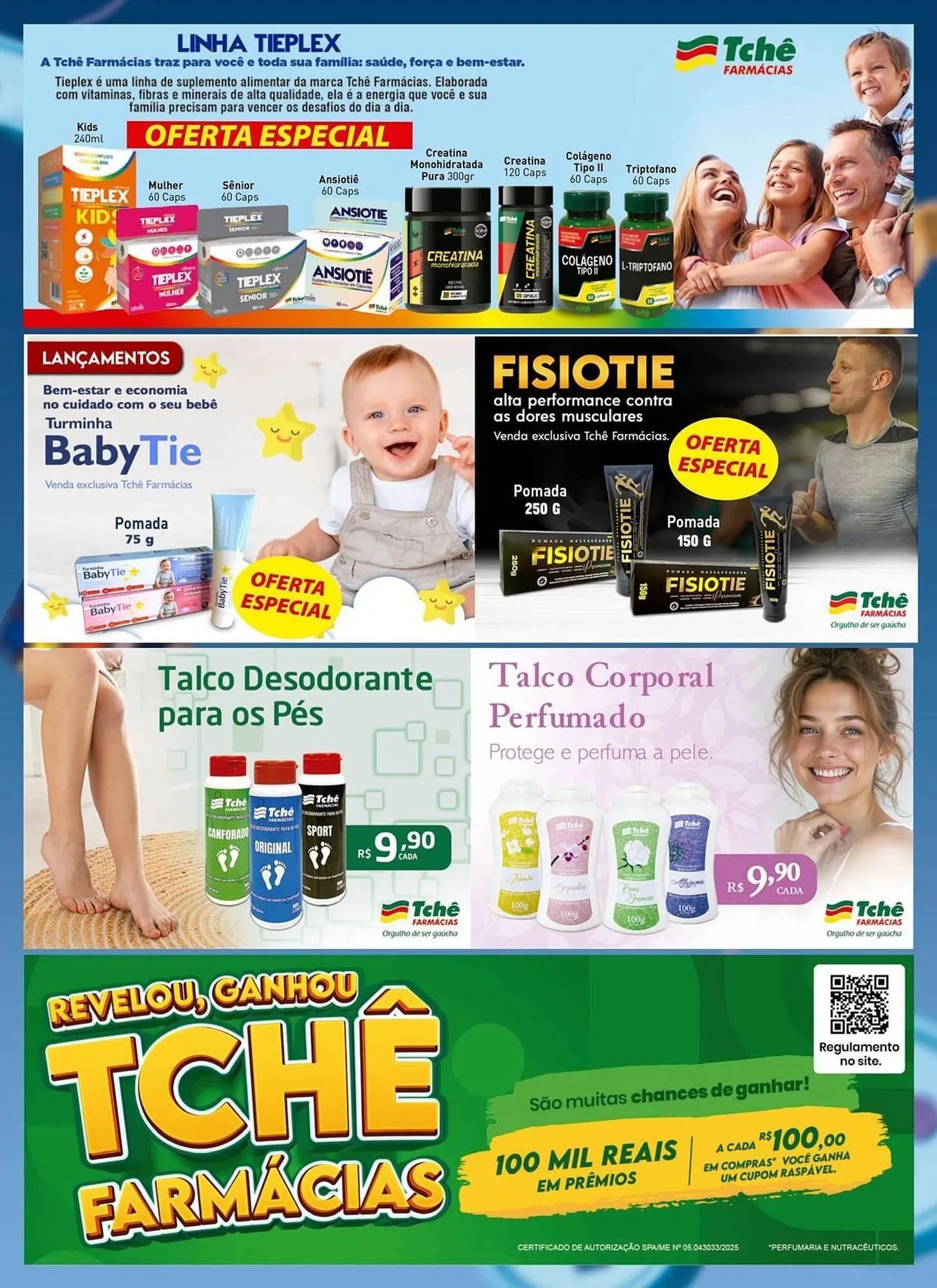 Encarte de Catálogo Tchê Farmácias 1 de outubro até 31 de outubro 2025 - Pagina 6