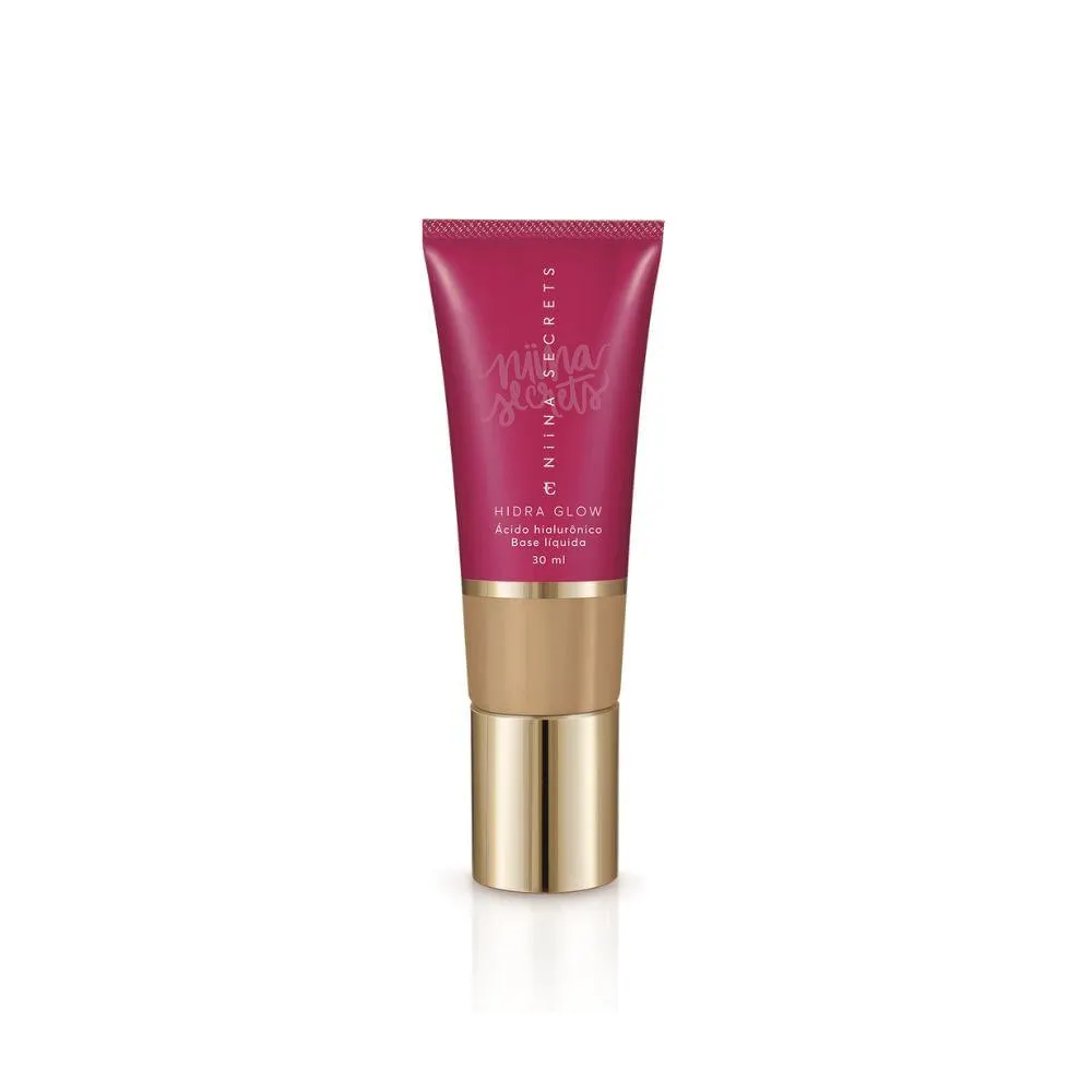 Base Líquida Nina Secrets Hidra Glow Cor 30 30ml