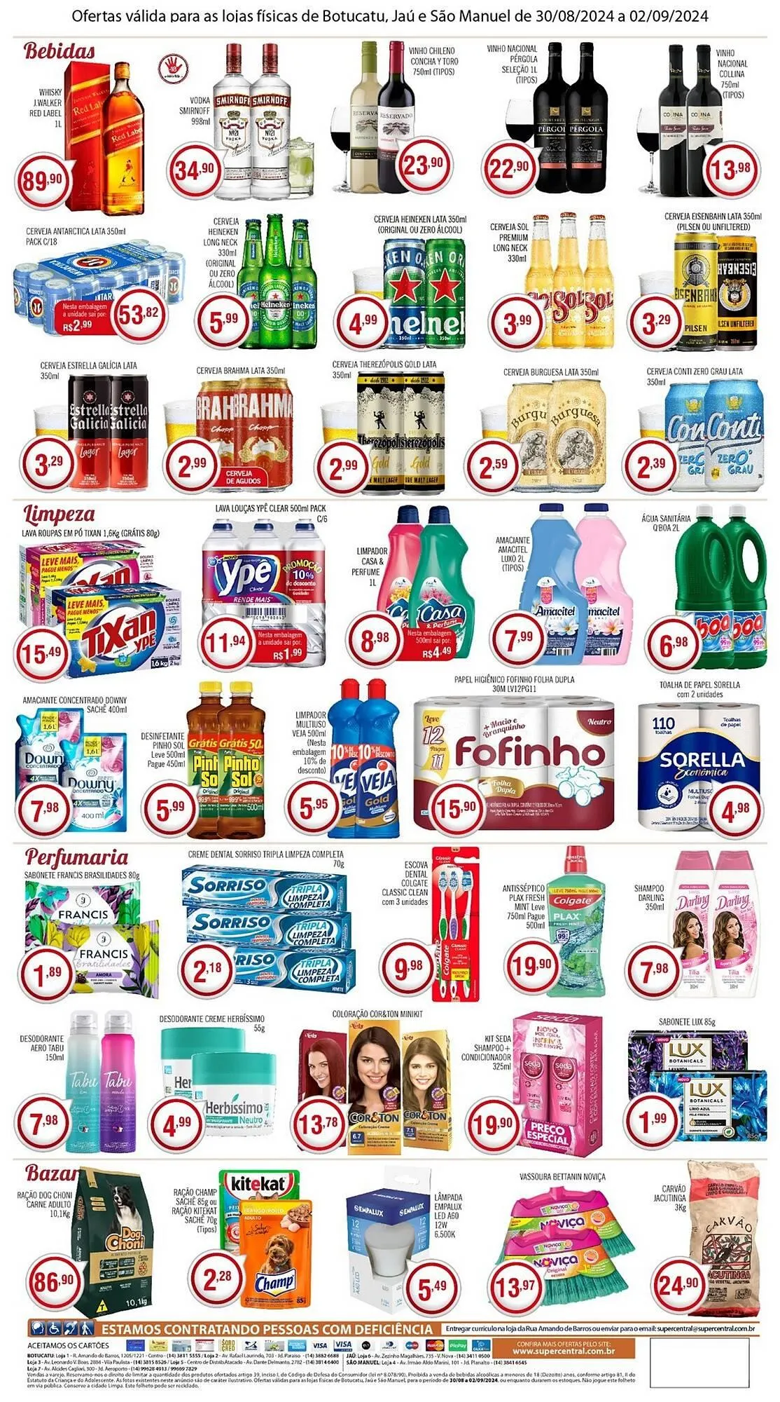 Encarte de Catálogo Central Supermercados 30 de agosto até 2 de setembro 2024 - Pagina 4