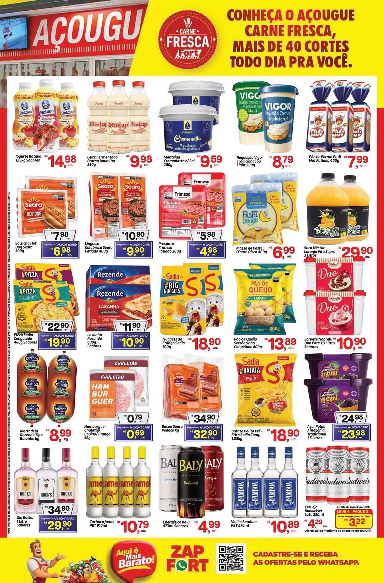 Encarte de Tabloide Fort Atacadista 27 de abril até 29 de abril 2026 - Pagina 3