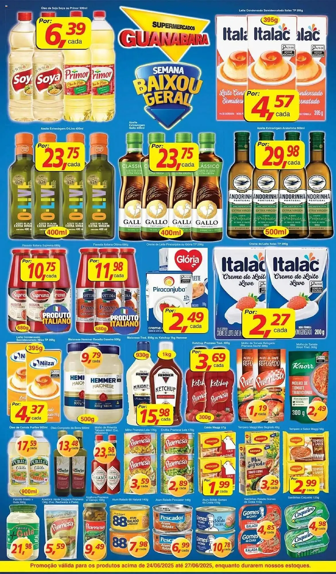 Encarte de Catálogo Supermercados Guanabara 24 de junho até 27 de junho 2025 - Pagina 3
