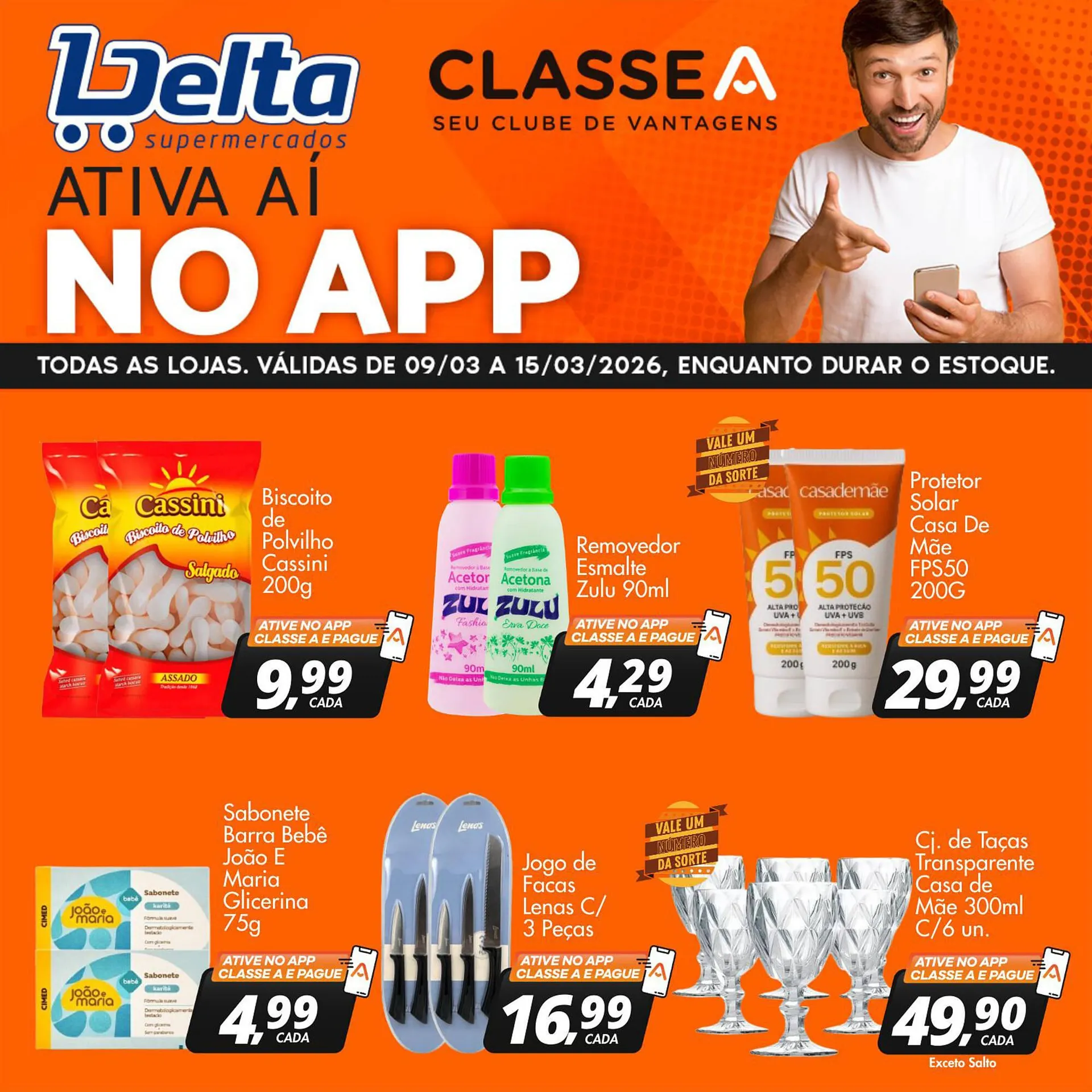 Encarte de Catálogo Delta Supermercados 10 de março até 15 de março 2026 - Pagina 2
