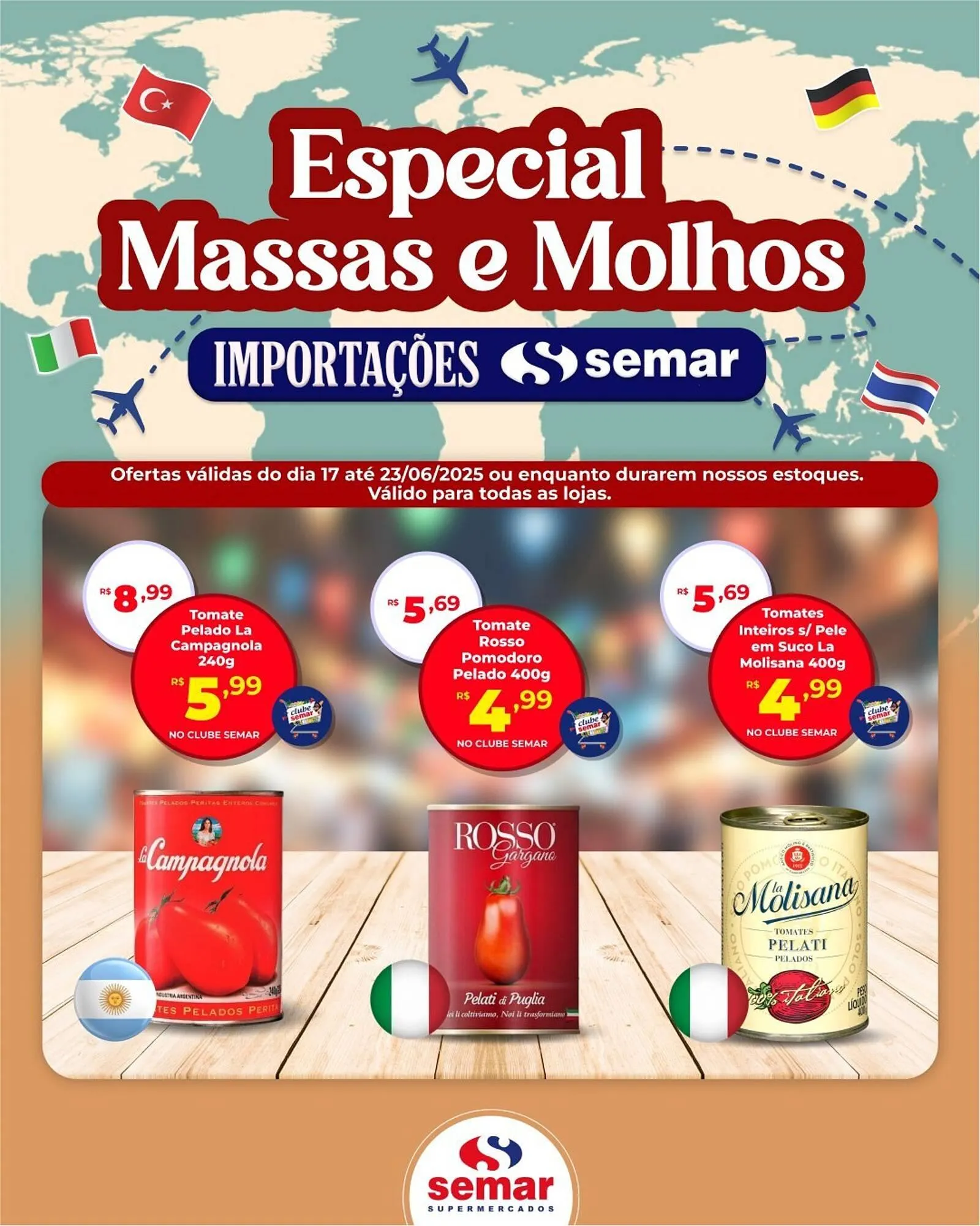 Encarte de Catálogo Semar Supermercado 17 de junho até 23 de junho 2025 - Pagina 4