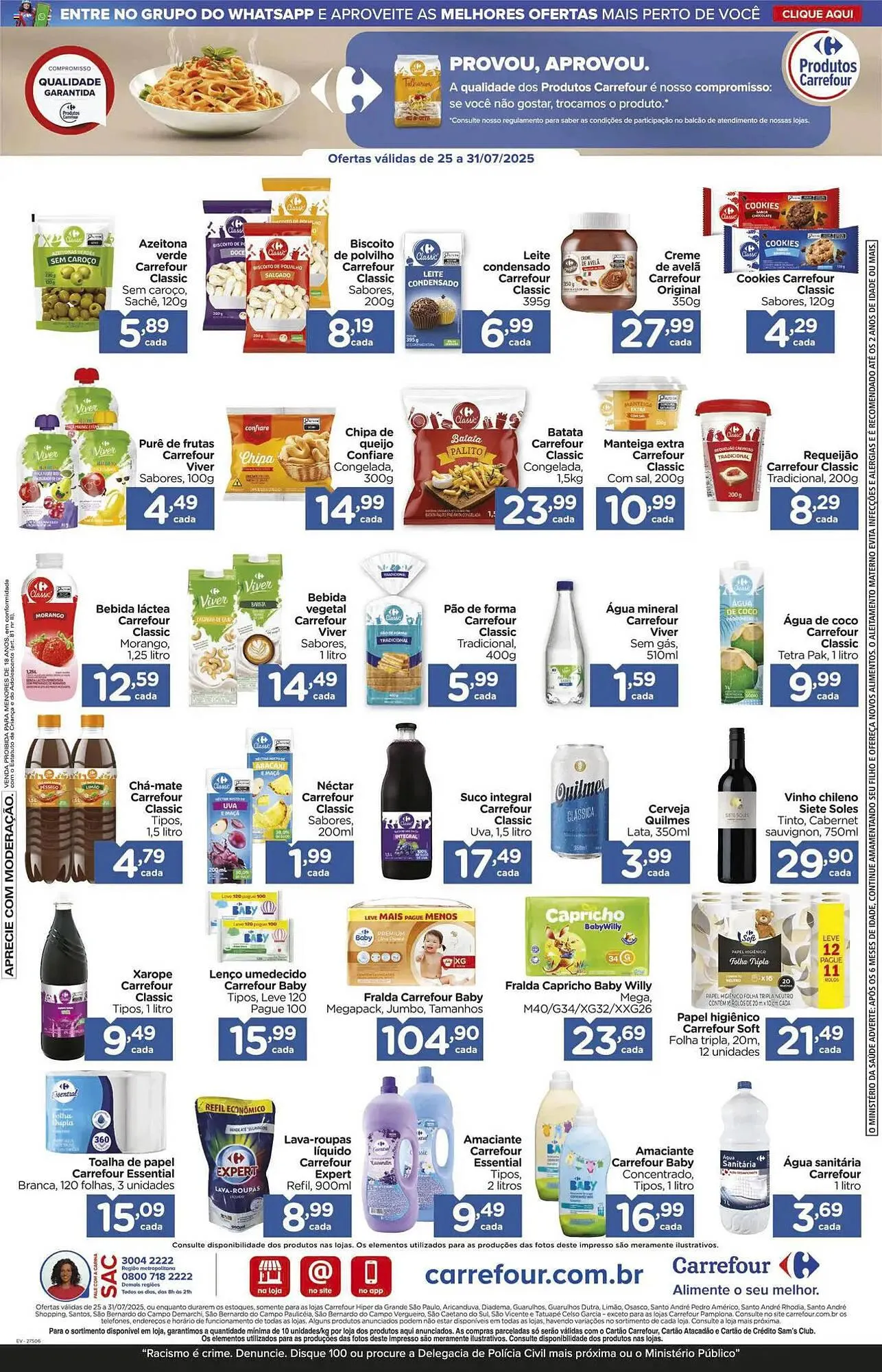 Encarte de Catálogo Carrefour 25 de julho até 31 de julho 2025 - Pagina 10