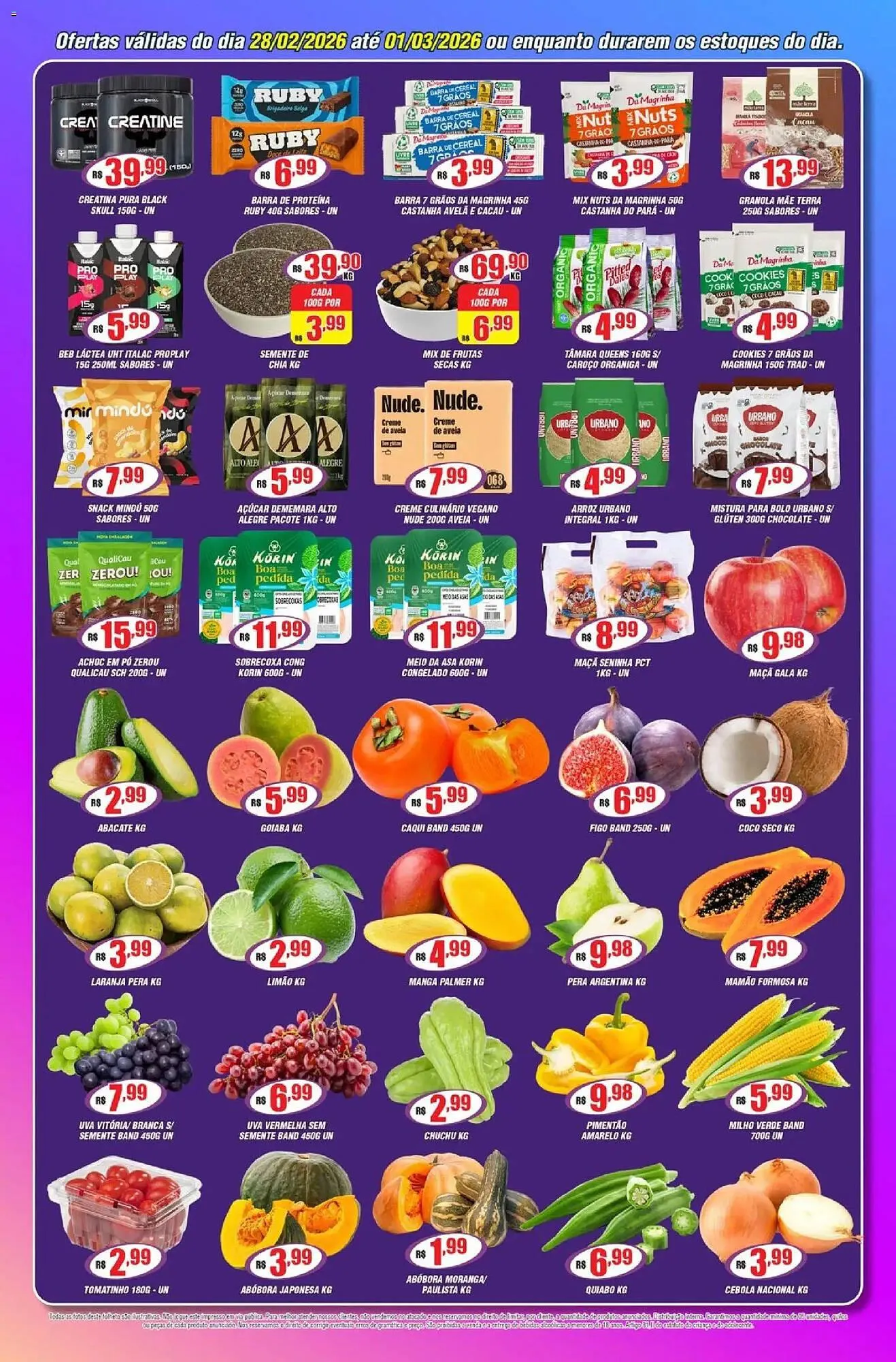 Encarte de Catálogo Violeta Supermercados 28 de fevereiro até 1 de março 2026 - Pagina 4