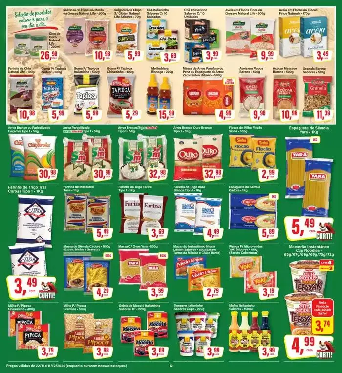 Encarte de Encarte Rede Supermarket 27 de novembro até 11 de dezembro 2024 - Pagina 12