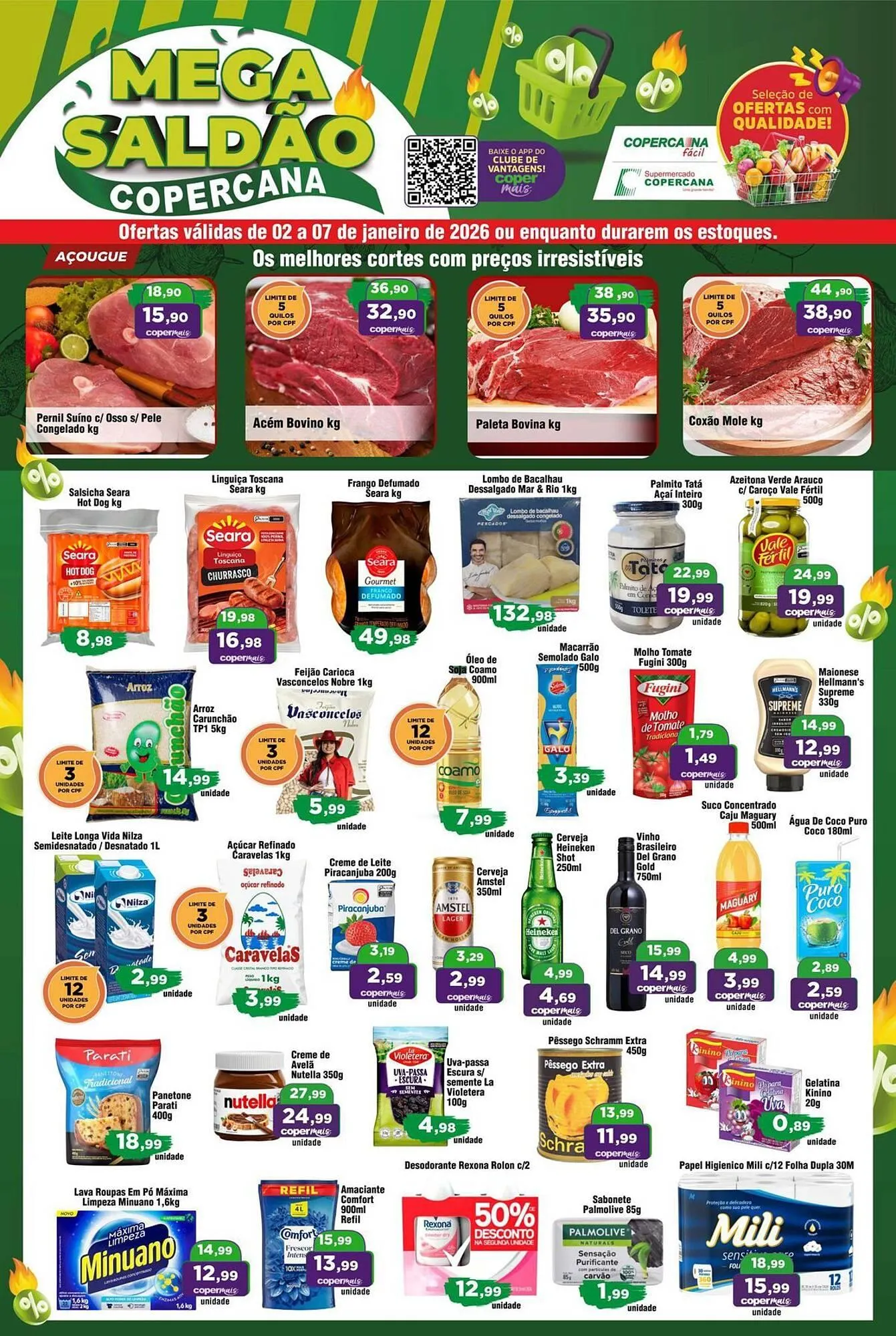Encarte de Tabloide Copercana 2 de janeiro até 7 de janeiro 2026 - Pagina 1