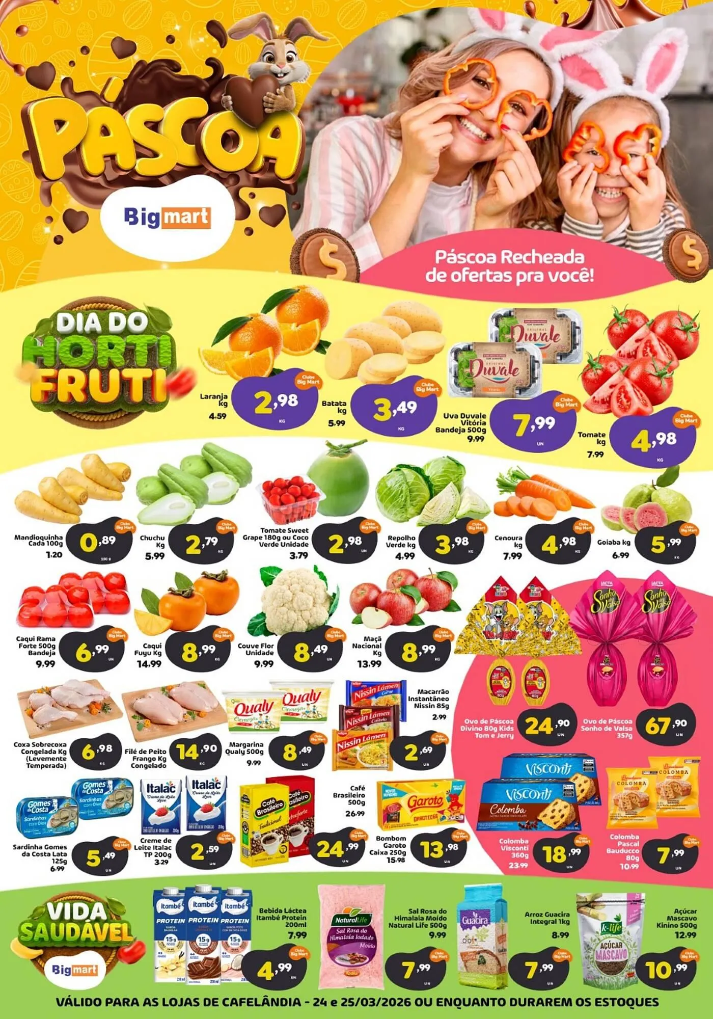 Encarte de Catálogo Bigmart 24 de março até 25 de março 2026 - Pagina 1