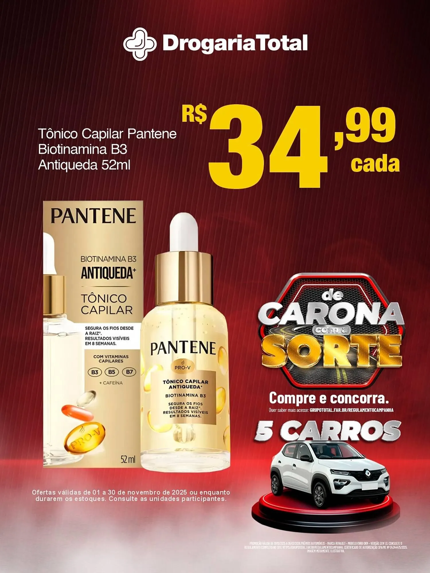Encarte de Catálogo Drogaria Total 7 de novembro até 30 de novembro 2025 - Pagina 3