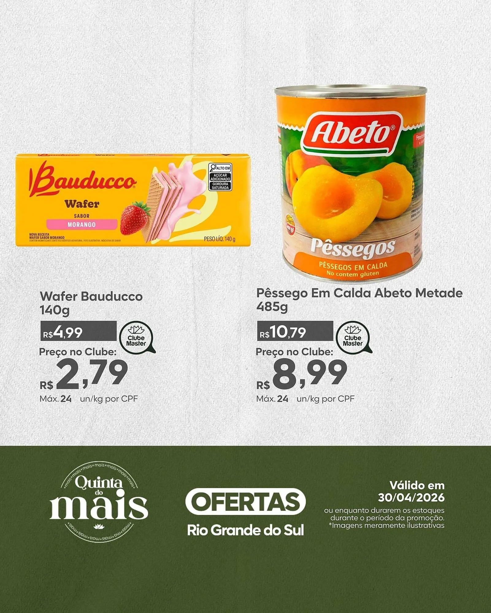 Encarte de Folheto Master Supermercados 30 de abril até 30 de abril 2026 - Pagina 5