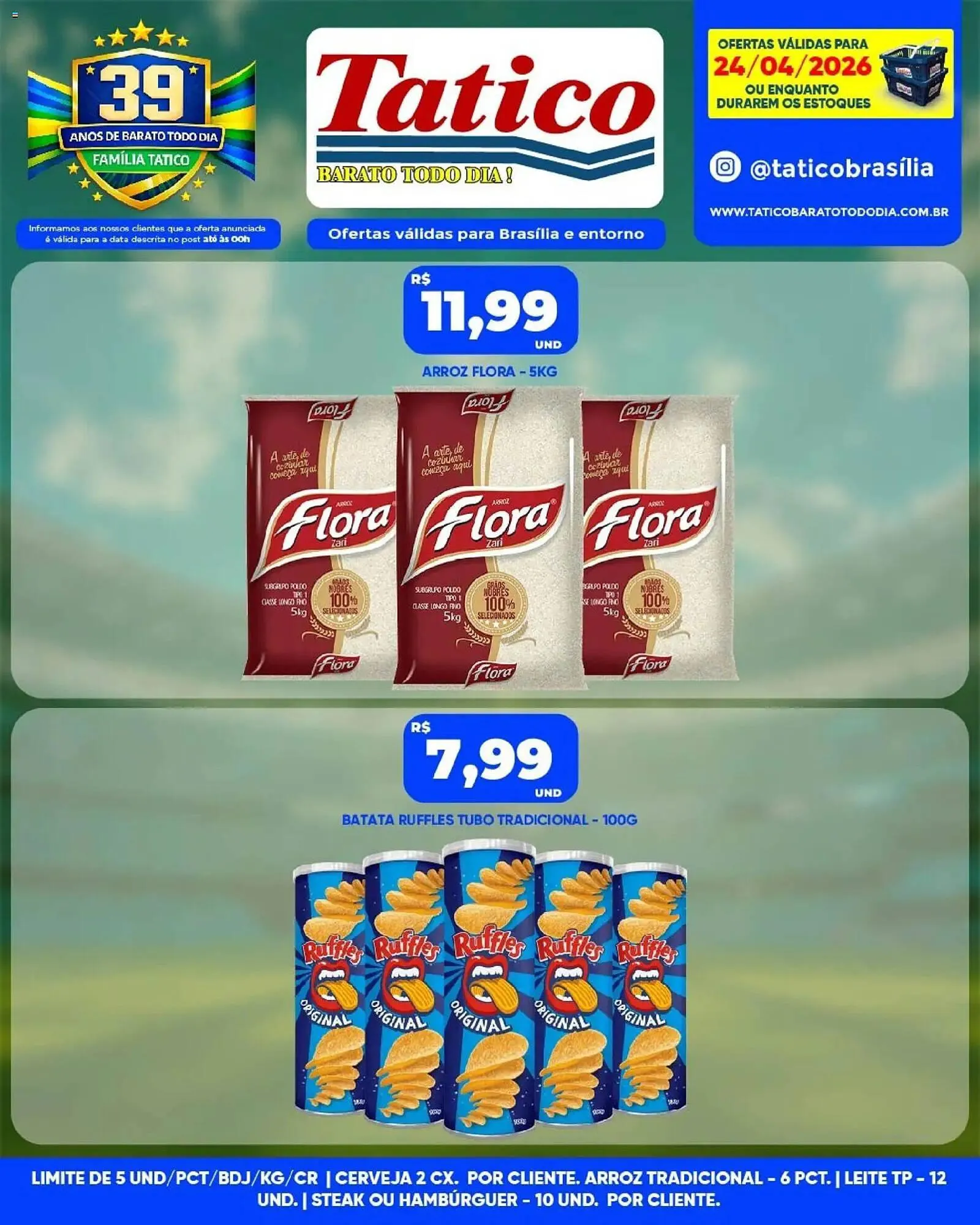 Encarte de Tabloide Tatico 24 de abril até 24 de abril 2026 - Pagina 9