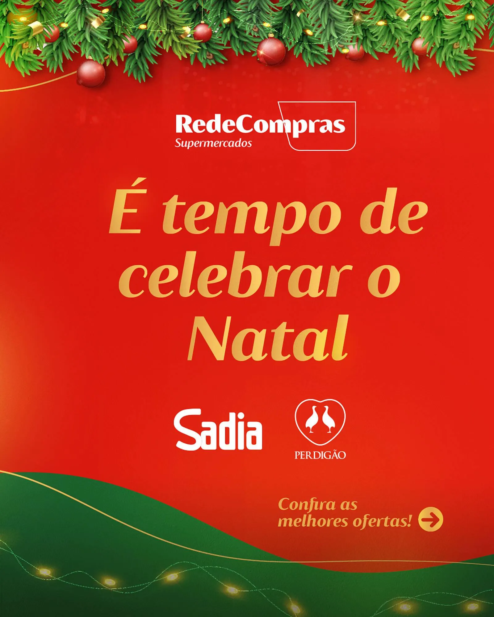 Encarte de Encarte Rede Compras 5 de dezembro até 7 de dezembro 2025 - Pagina 1