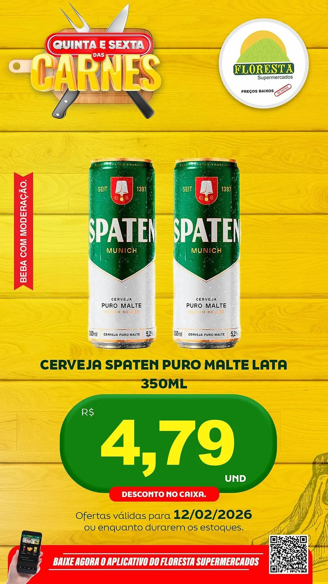 Encarte de Catálogo Floresta Supermercados 12 de fevereiro até 13 de fevereiro 2026 - Pagina 54