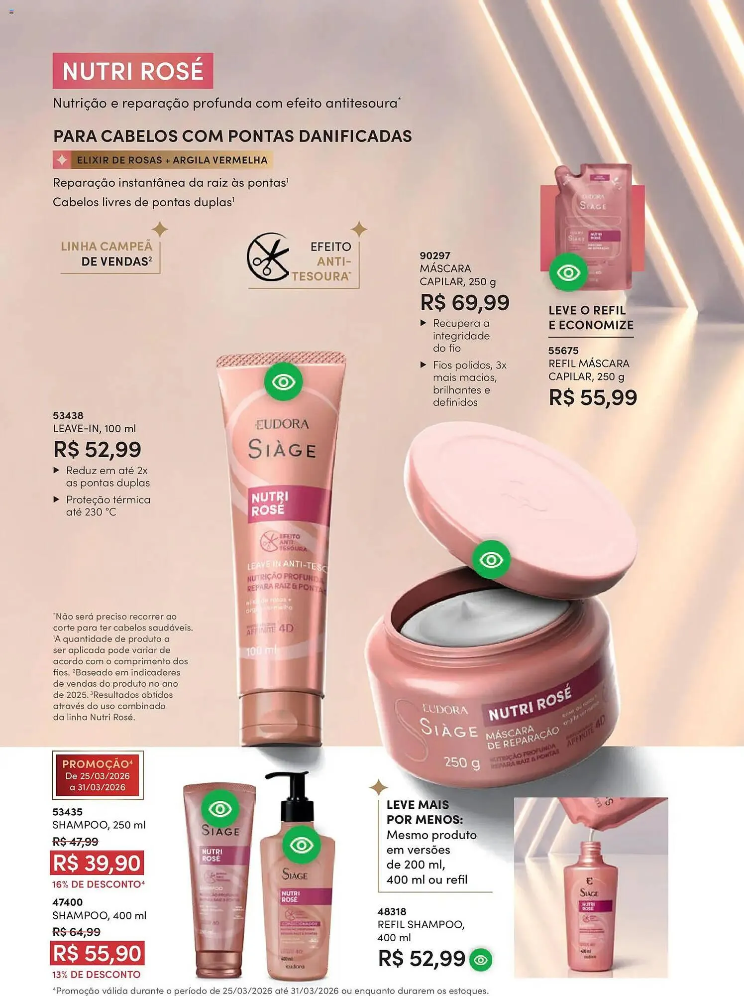 Encarte de Catálogo Eudora 11 de março até 10 de abril 2026 - Pagina 60