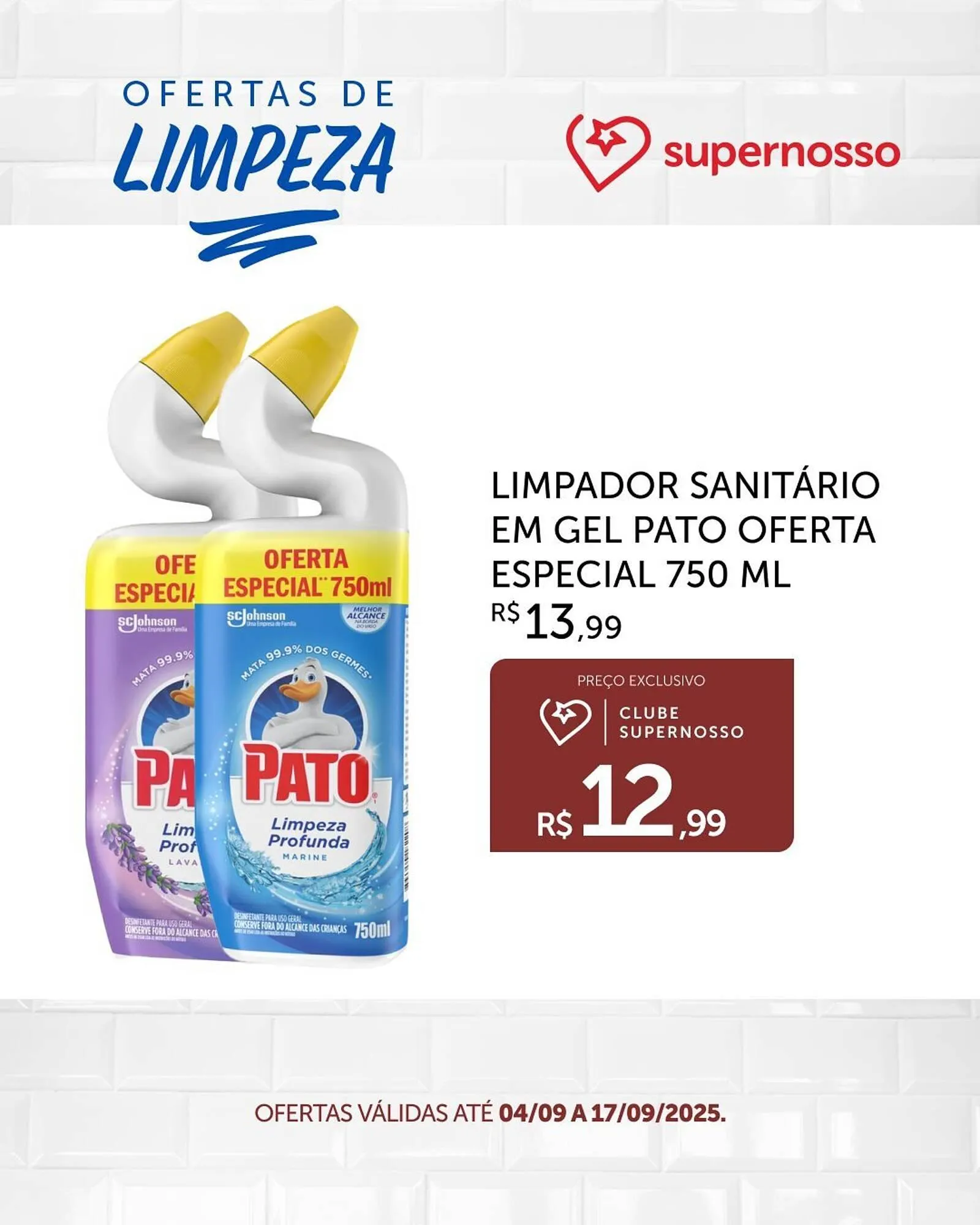 Encarte de Folheto Super Nosso 9 de setembro até 17 de setembro 2025 - Pagina 5