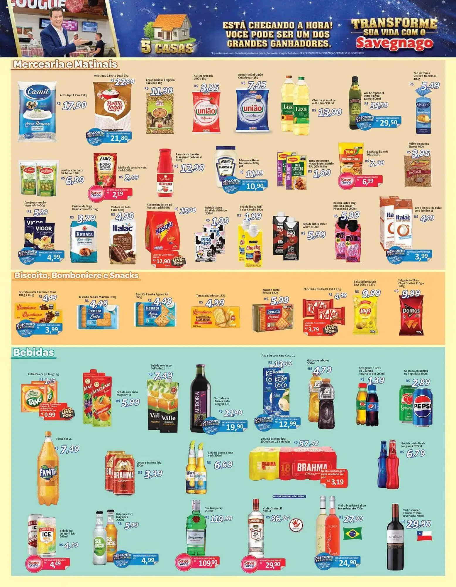 Encarte de Catálogo Supermercados Savegnago 5 de janeiro até 7 de janeiro 2026 - Pagina 3