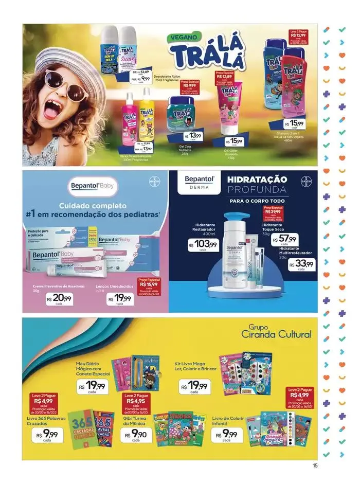 Encarte de Ofertas Especiais Drogal 3 de março até 30 de março 2025 - Pagina 15