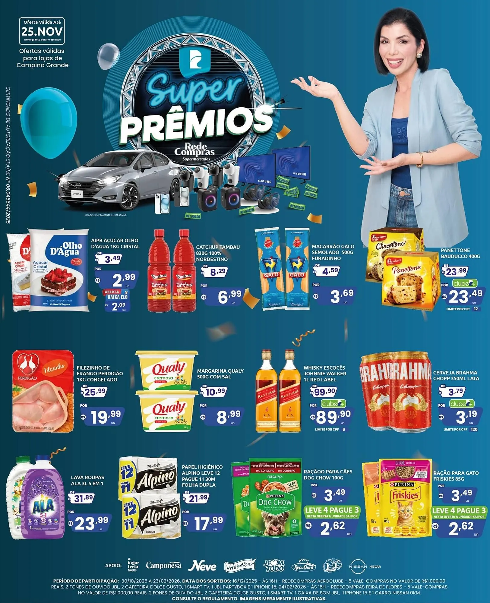 Encarte de Encarte Rede Compras 21 de novembro até 23 de novembro 2025 - Pagina 1