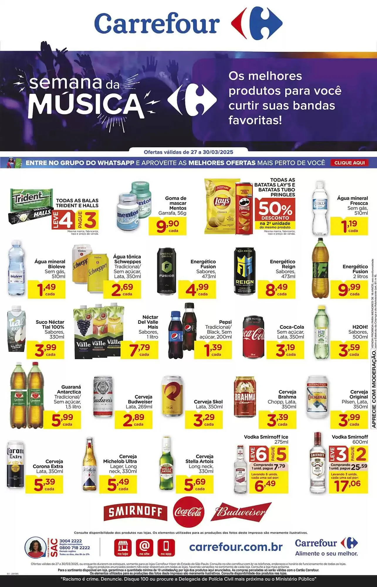 Encarte de Catálogo Carrefour 27 de março até 30 de março 2025 - Pagina 1