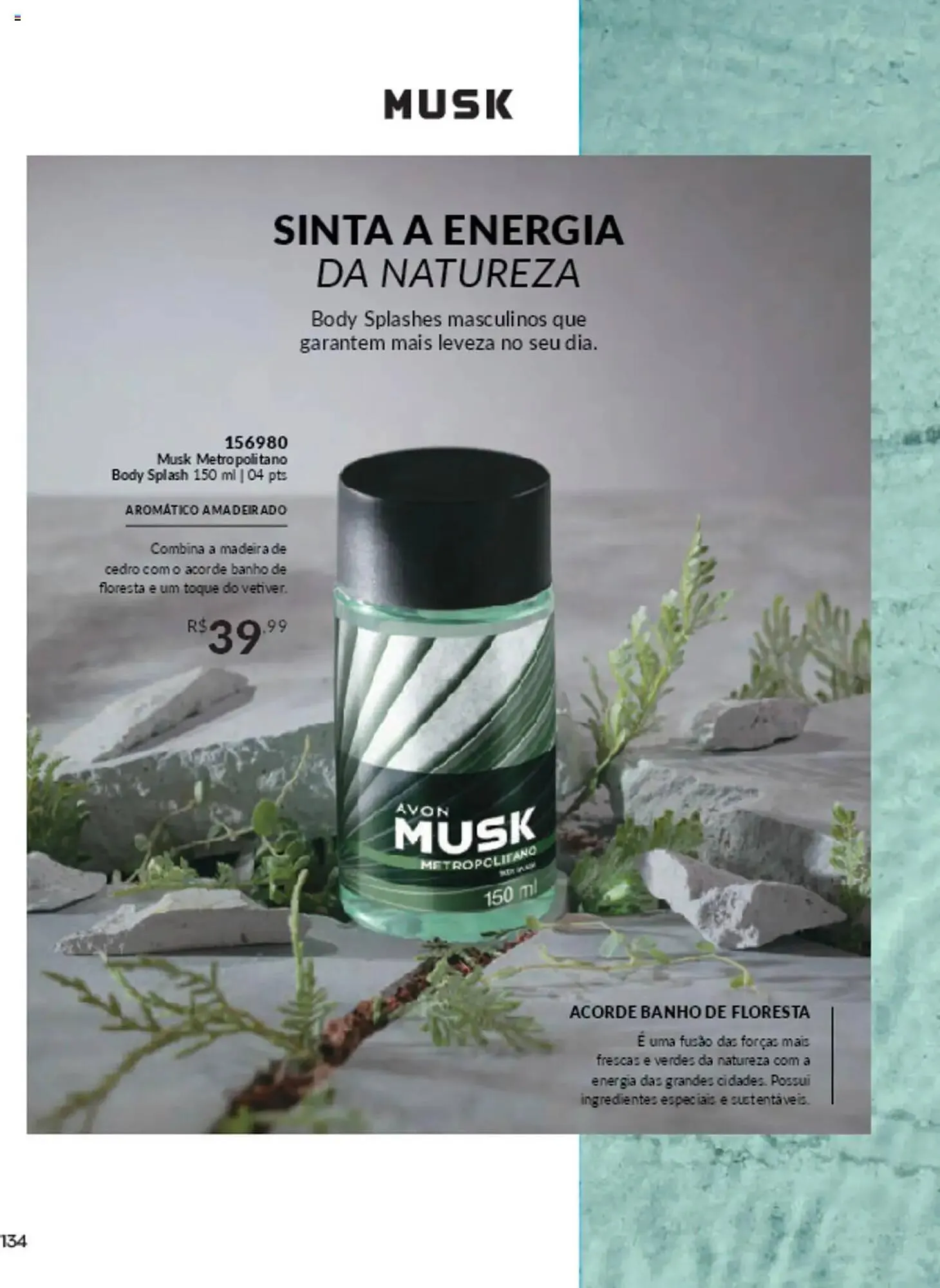 Encarte de Catálogo Avon 10 de março até 30 de junho 2025 - Pagina 134