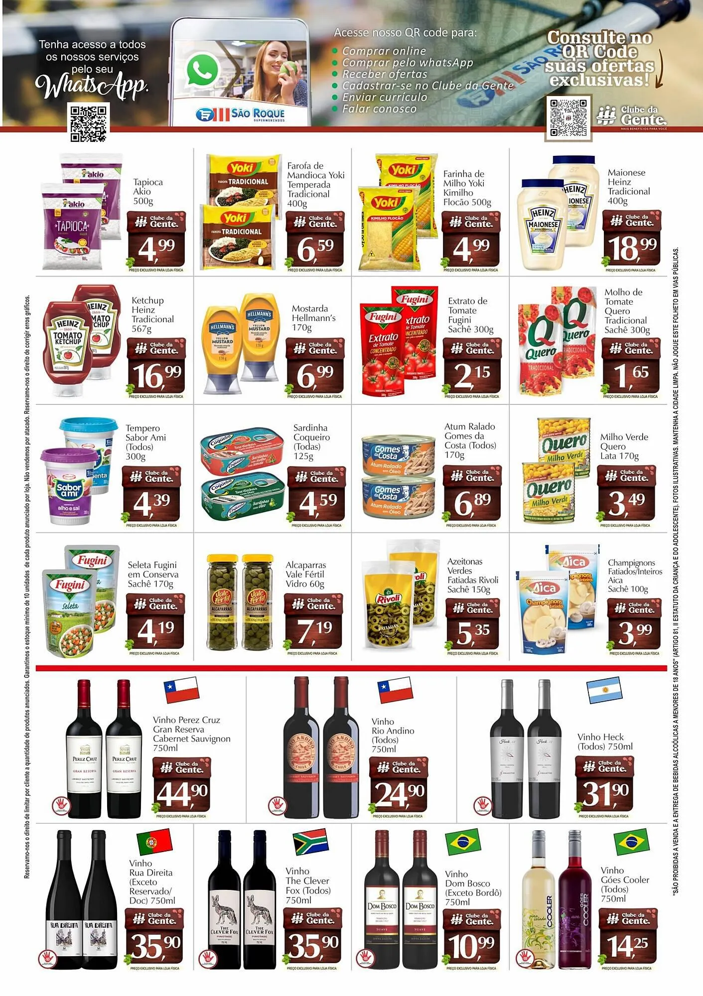 São Roque Supermercados Folheto - 1