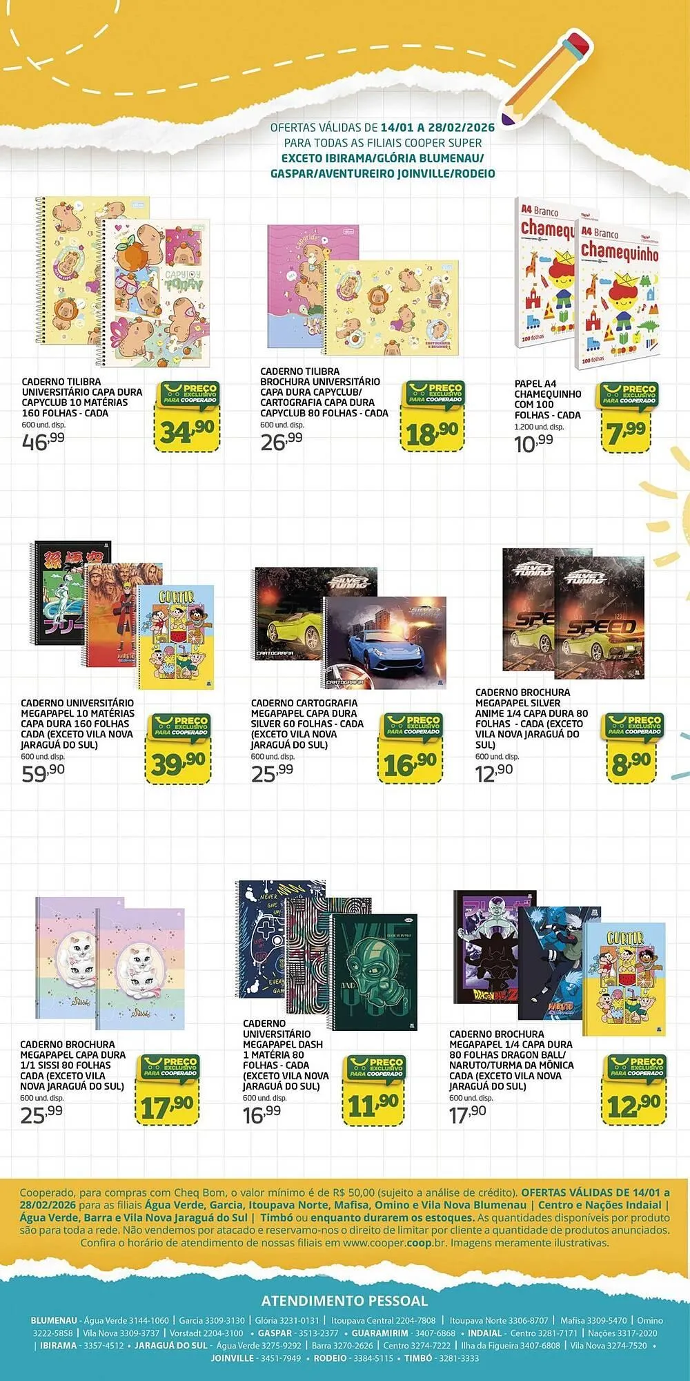 Encarte de Tabloide Cooper 14 de janeiro até 28 de fevereiro 2026 - Pagina 4