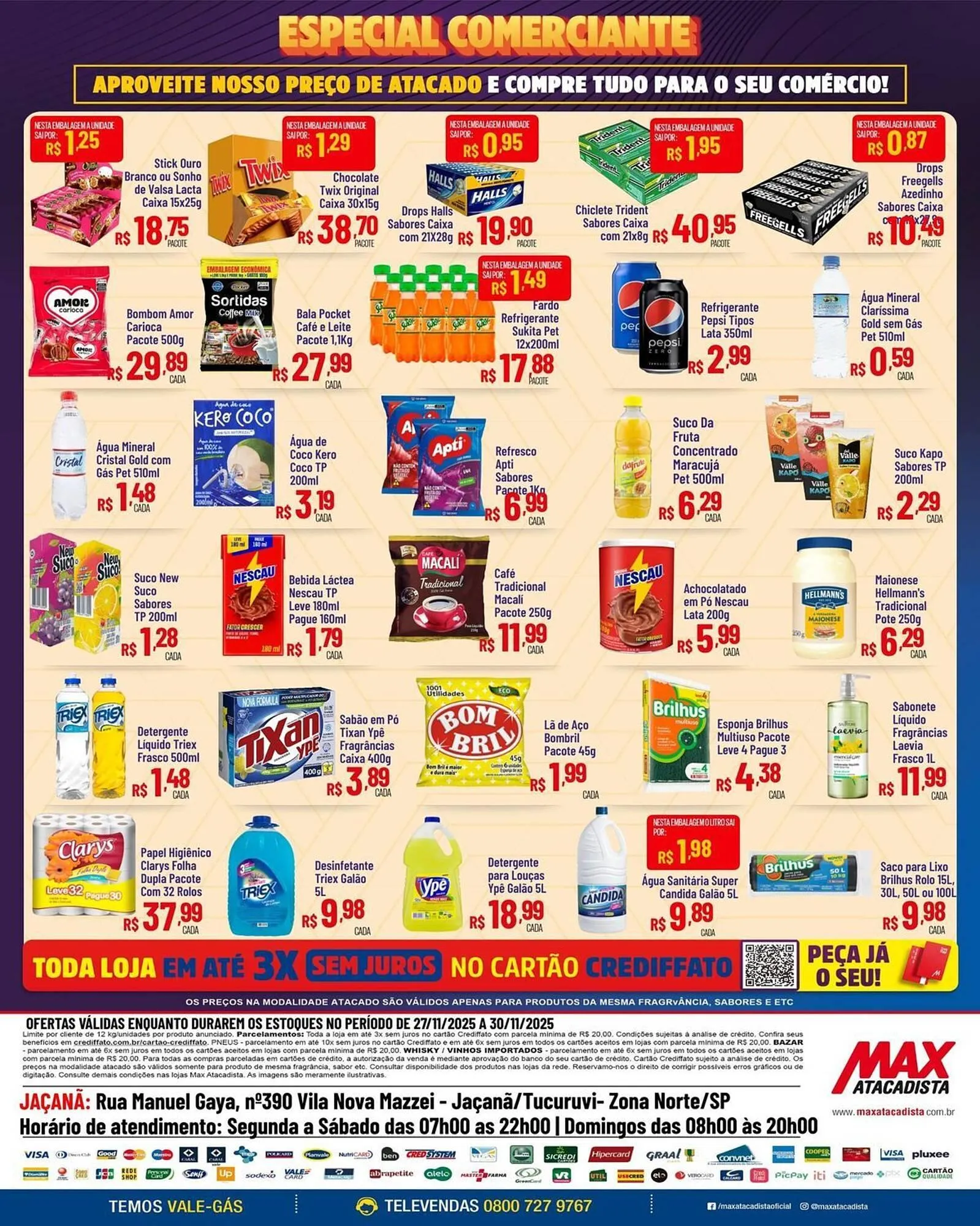 Encarte de Encarte Max Atacadista 27 de novembro até 30 de novembro 2025 - Pagina 4