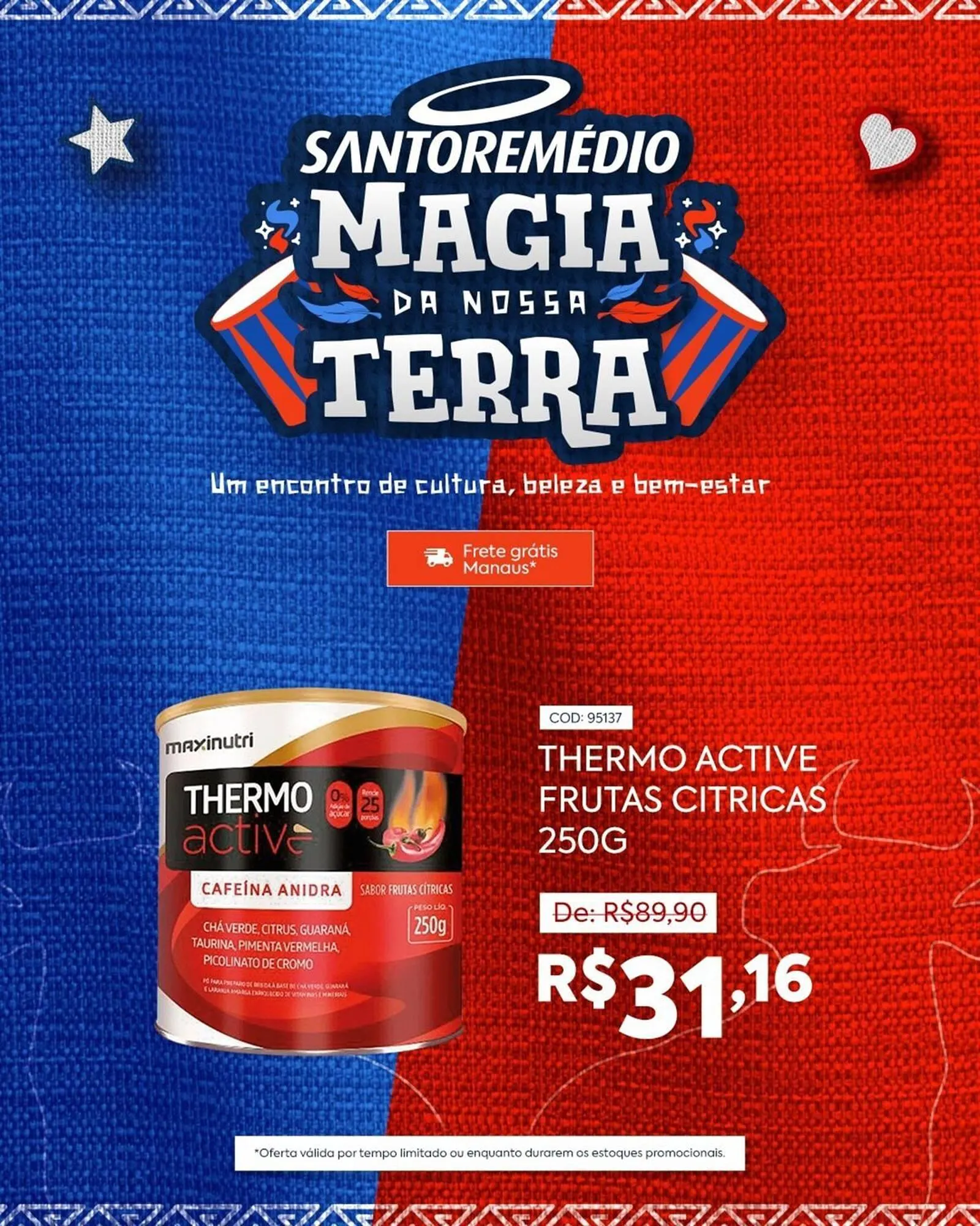 Encarte de Catálogo Drogarias Santo Remédio 24 de junho até 8 de julho 2025 - Pagina 1