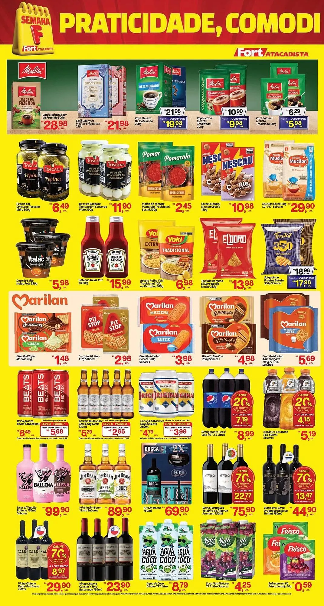 Encarte de Tabloide Fort Atacadista 6 de abril até 9 de abril 2026 - Pagina 2