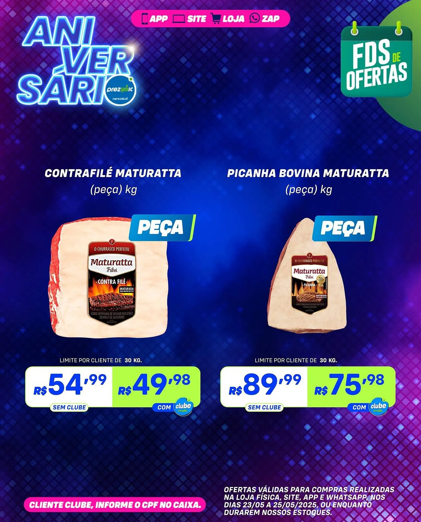 Encarte de Catálogo Prezunic 23 de maio até 25 de maio 2025 - Pagina 2