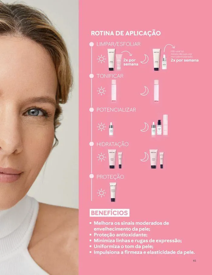 Encarte de Cartilha Cuidados Faciais 2 de setembro até 30 de setembro 2024 - Pagina 61