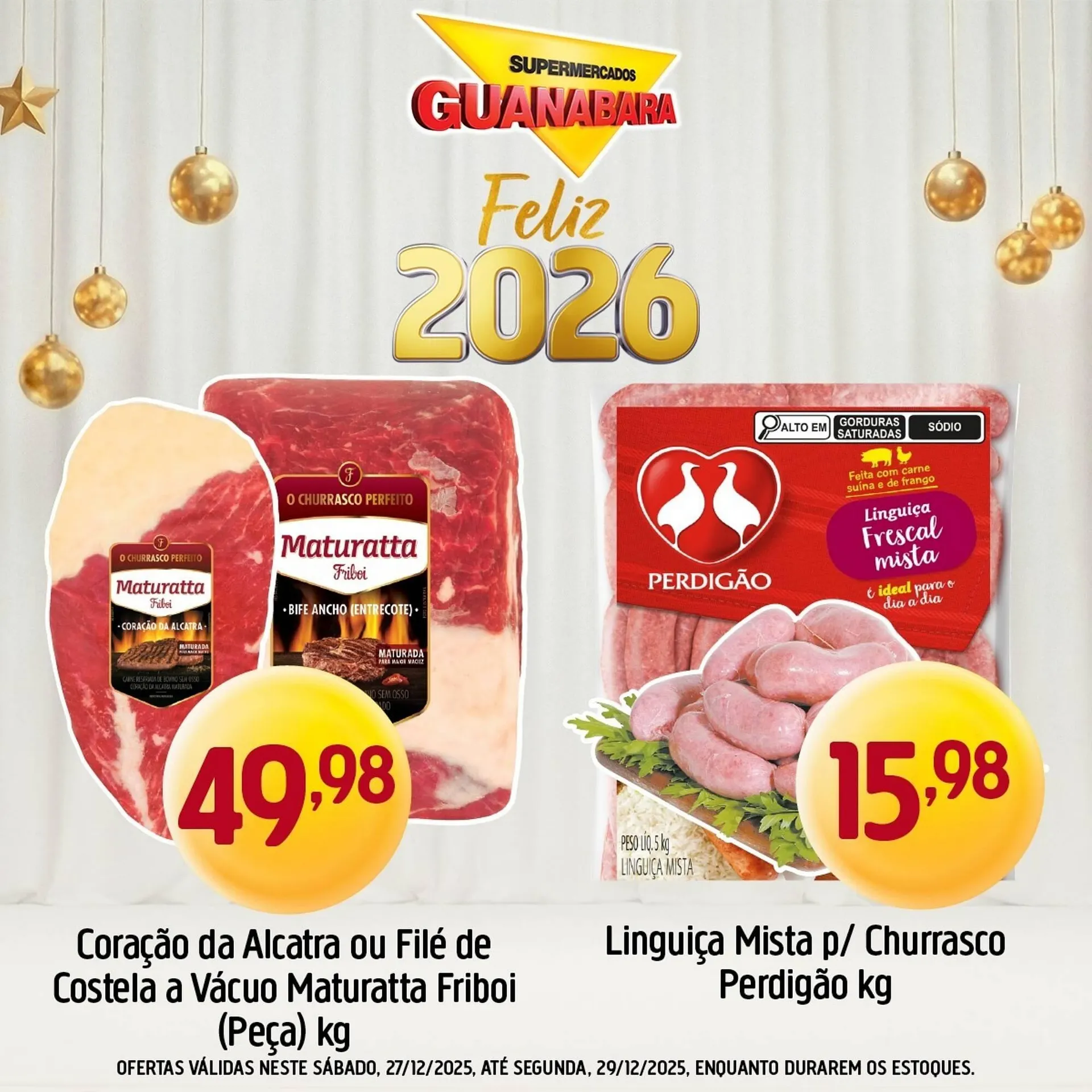 Encarte de Encarte Supermercados Guanabara 27 de dezembro até 29 de dezembro 2025 - Pagina 5