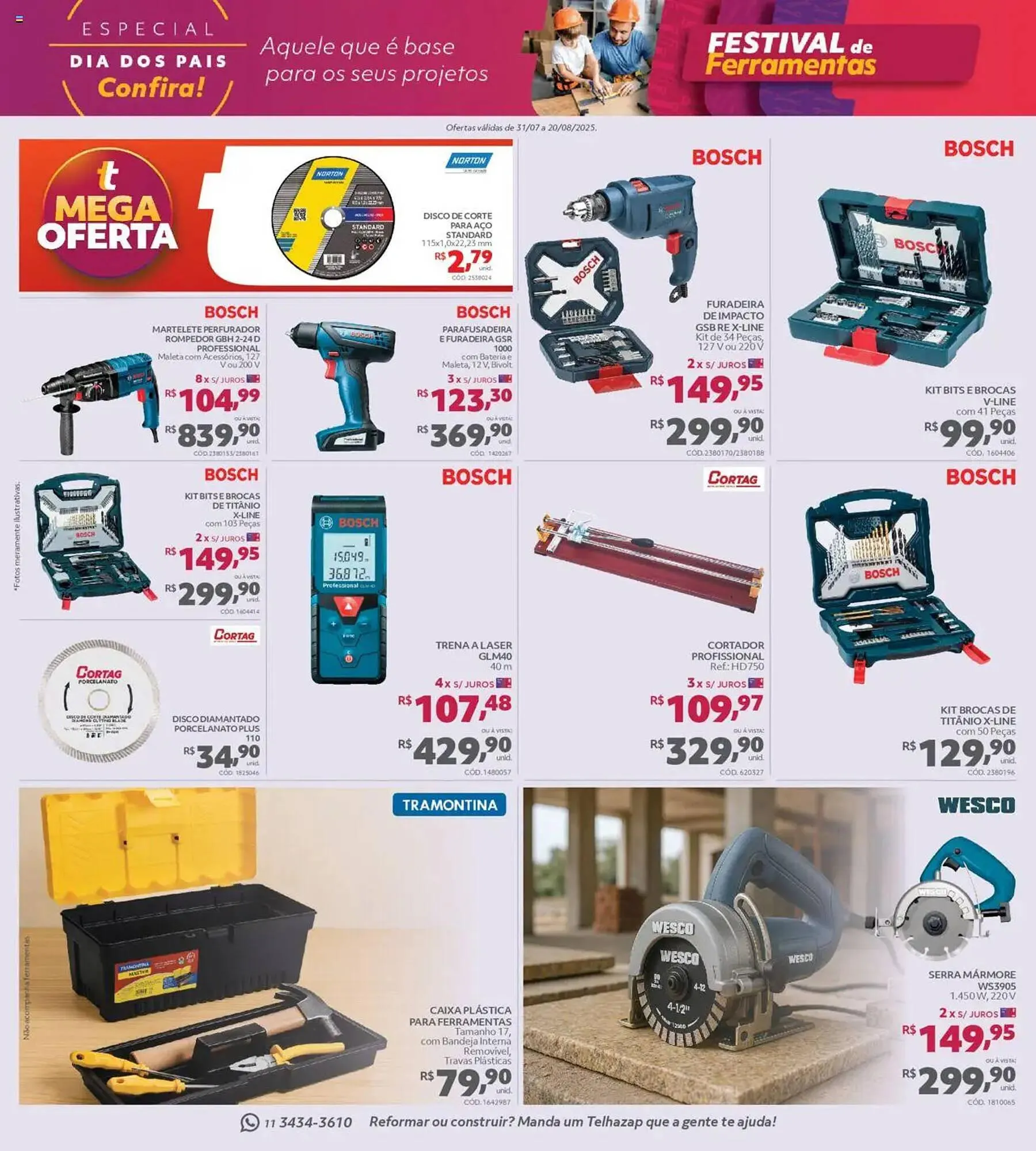 Encarte de Catálogo Telhanorte 31 de julho até 21 de agosto 2025 - Pagina 8