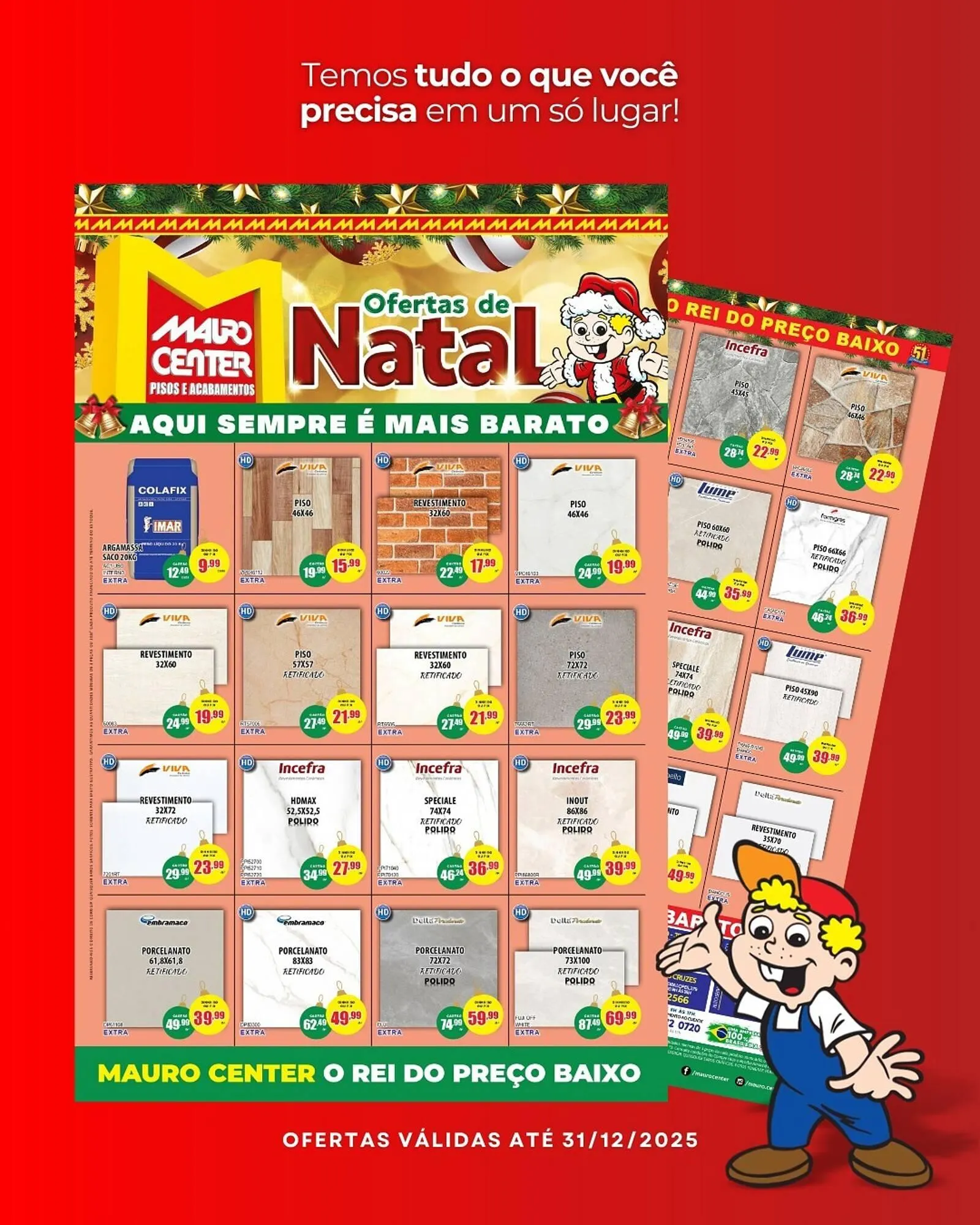 Encarte de Folheto Mauro Center 1 de dezembro até 31 de dezembro 2025 - Pagina 1
