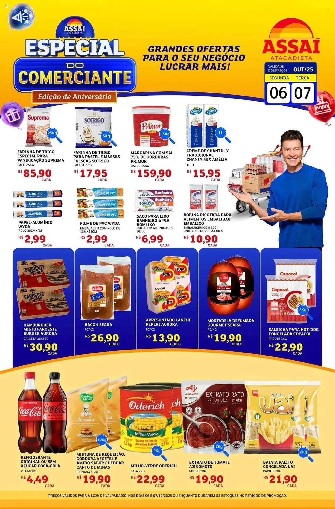 Encarte de Encarte Assaí Atacadista 6 de outubro até 7 de outubro 2025 - Pagina 1