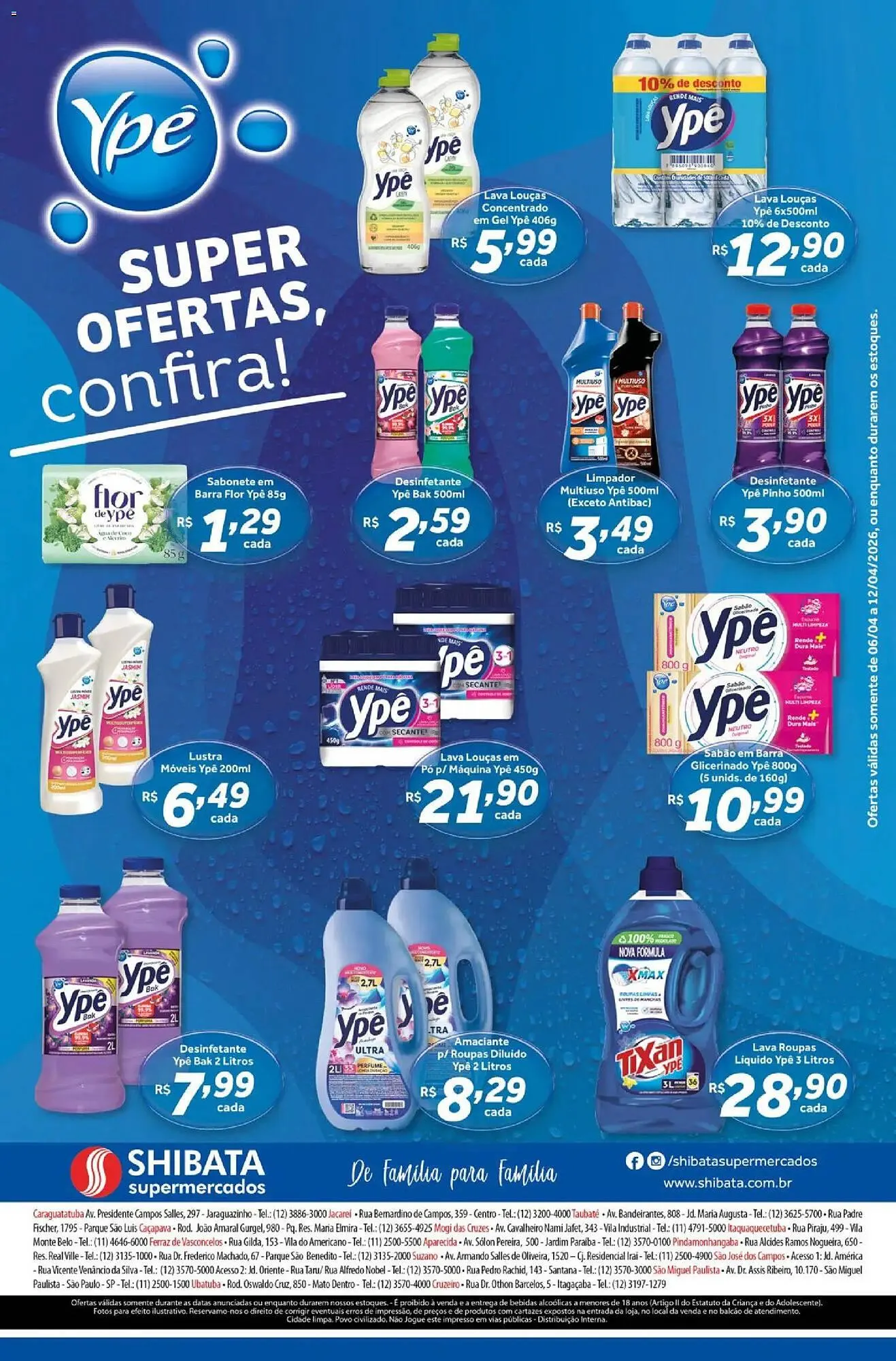 Encarte de Folheto Shibata Supermercados 6 de abril até 12 de abril 2026 - Pagina 2