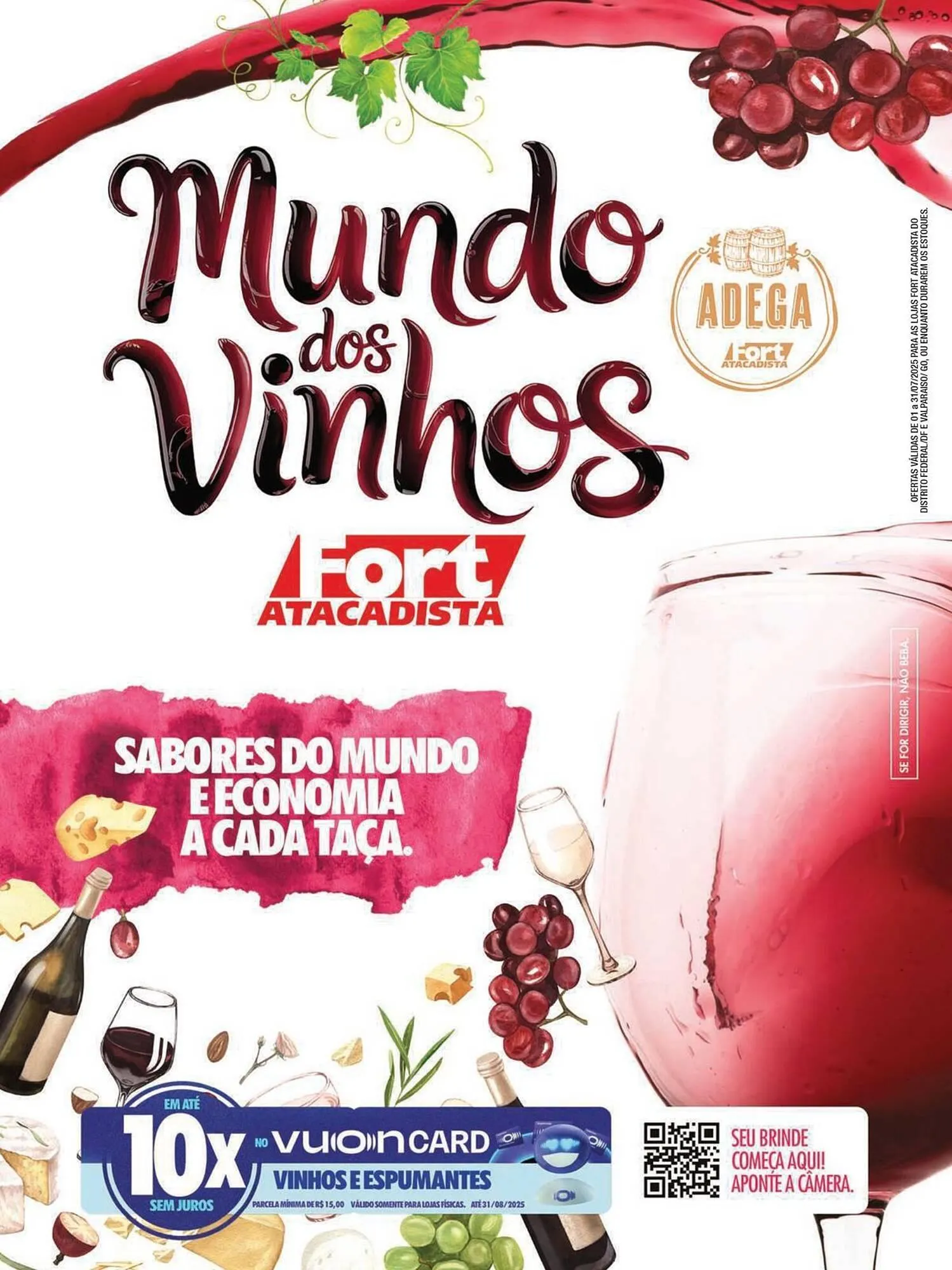 Encarte de Catálogo Fort Atacadista 1 de julho até 31 de julho 2025 - Pagina 1