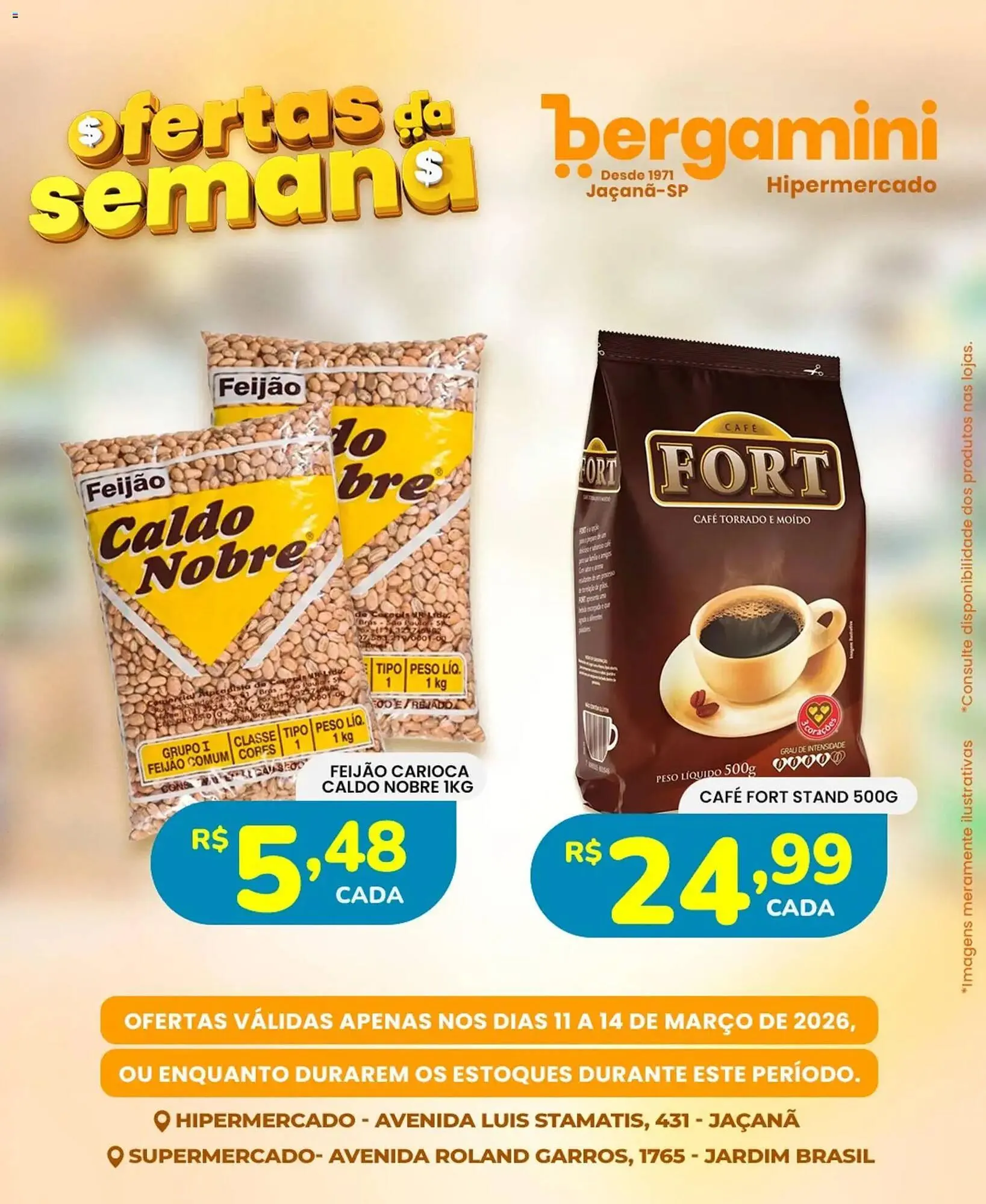 Encarte de Catálogo Supermercado Bergamini 11 de março até 14 de março 2026 - Pagina 2