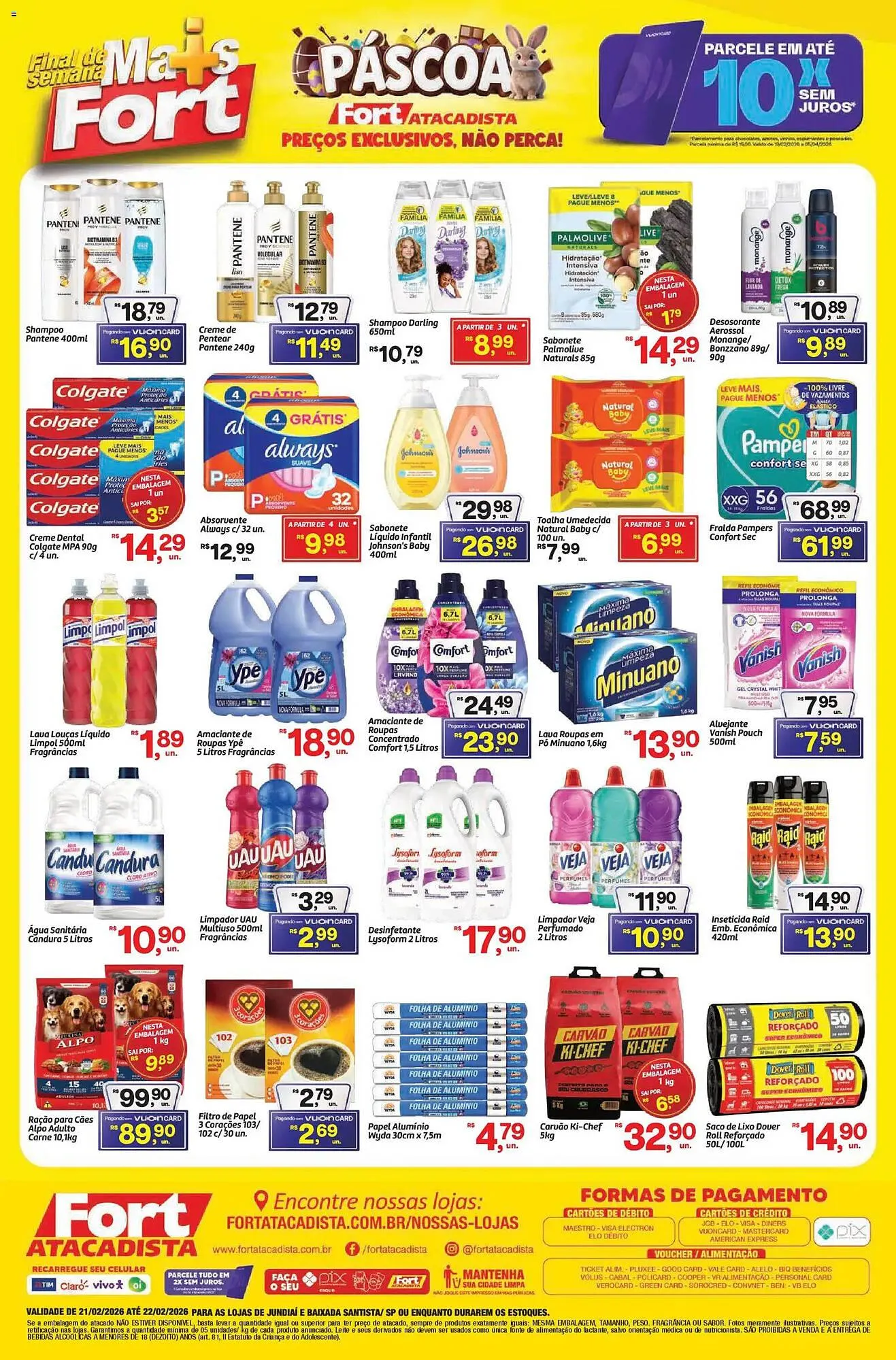 Encarte de Tabloide Fort Atacadista 21 de fevereiro até 22 de fevereiro 2026 - Pagina 4