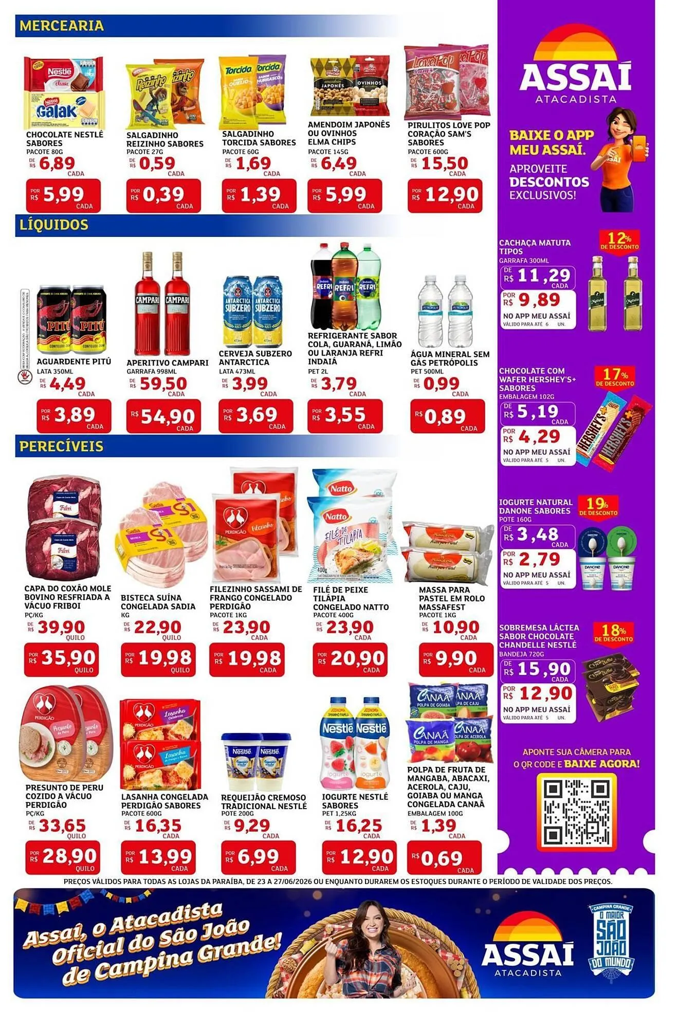 Encarte de Catálogo Assaí Atacadista 23 de junho até 27 de junho 2025 - Pagina 3