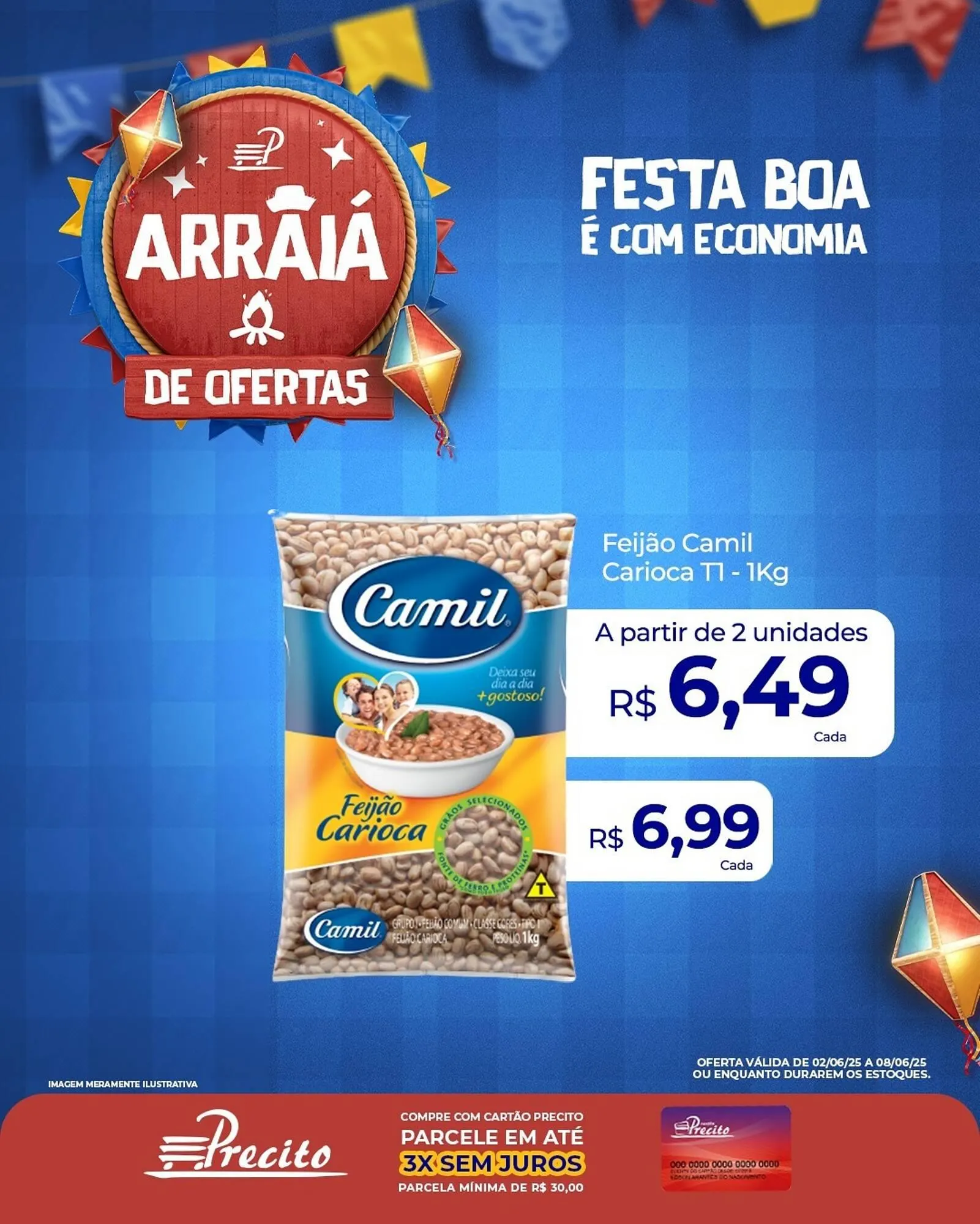 Encarte de Catálogo Supermercado Precito 23 de junho até 29 de junho 2025 - Pagina 2