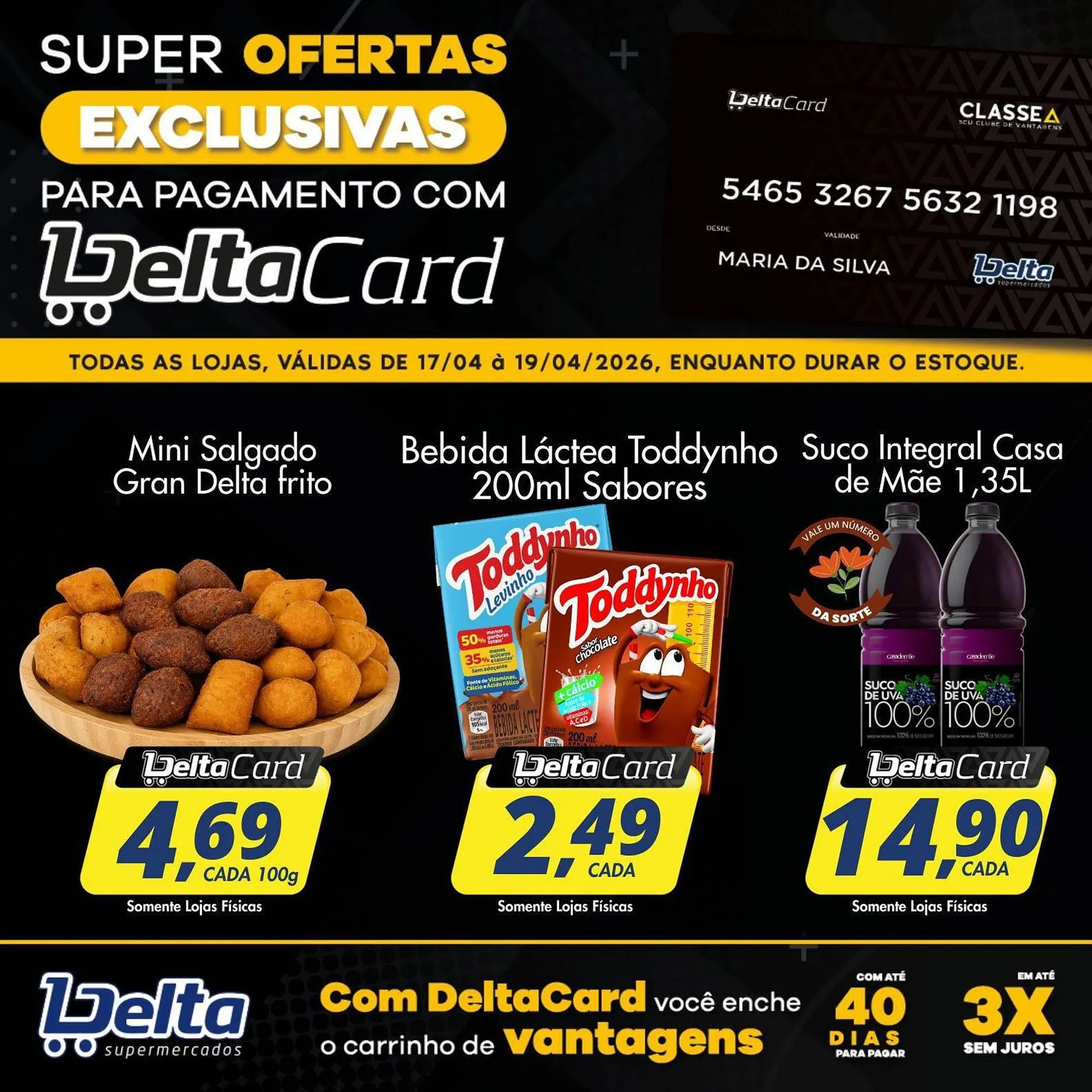 Encarte de Catálogo Delta Supermercados 17 de abril até 19 de abril 2026 - Pagina 2