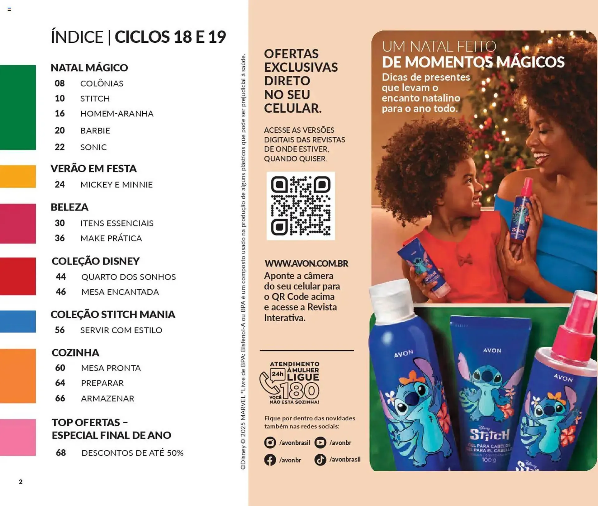 Encarte de Catálogo Avon 21 de novembro até 19 de dezembro 2025 - Pagina 2