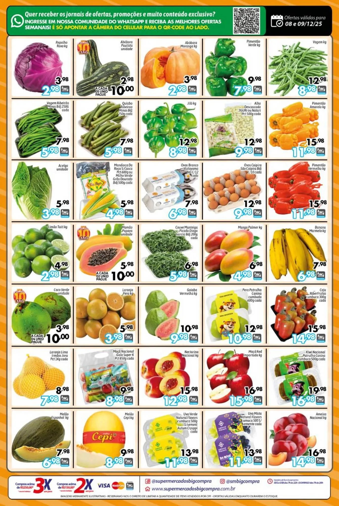 Encarte de Catálogo Supermercados Big Compra 8 de dezembro até 9 de dezembro 2025 - Pagina 2