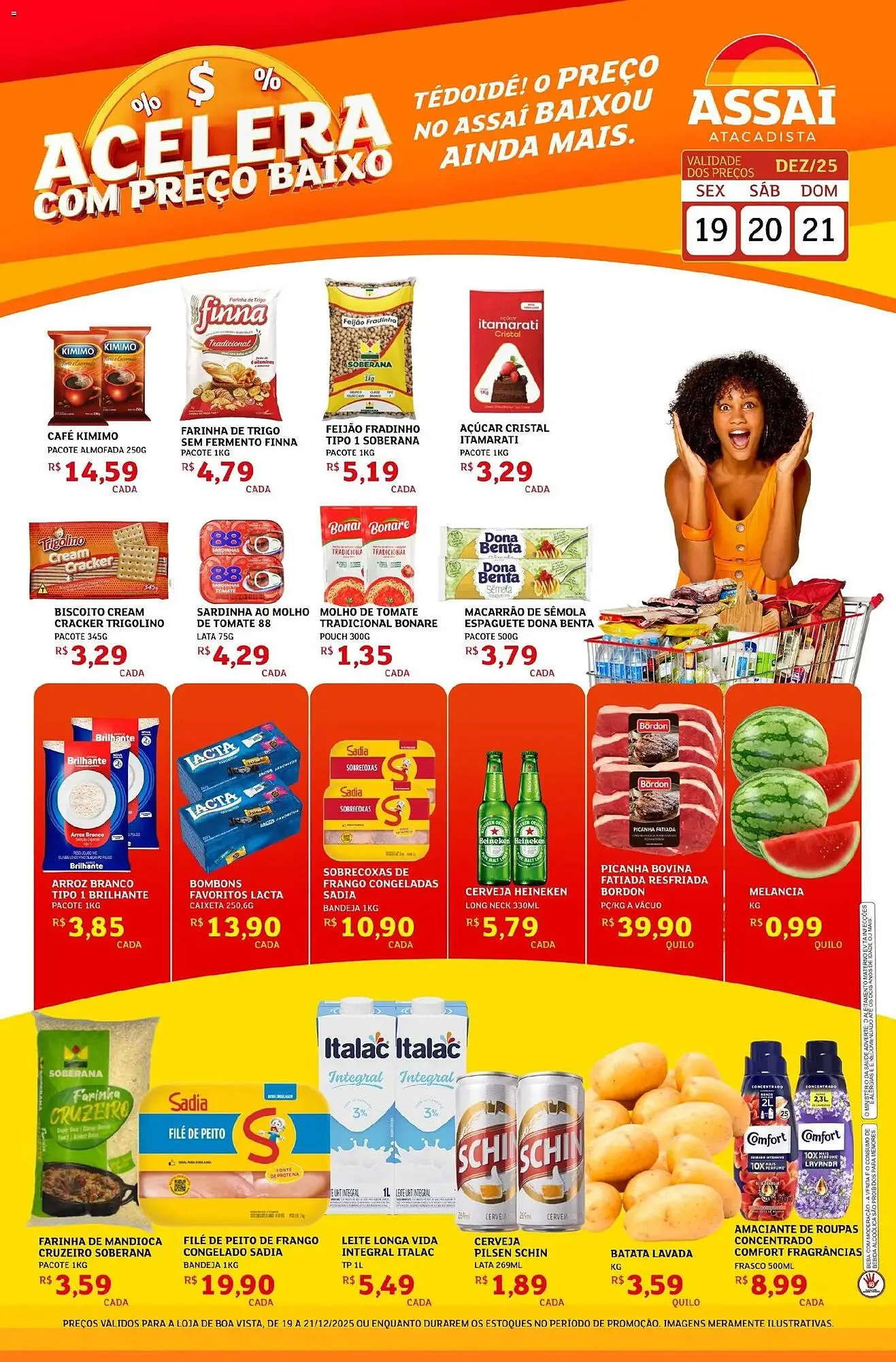 Encarte de Encarte Assaí Atacadista 19 de dezembro até 21 de dezembro 2025 - Pagina 1