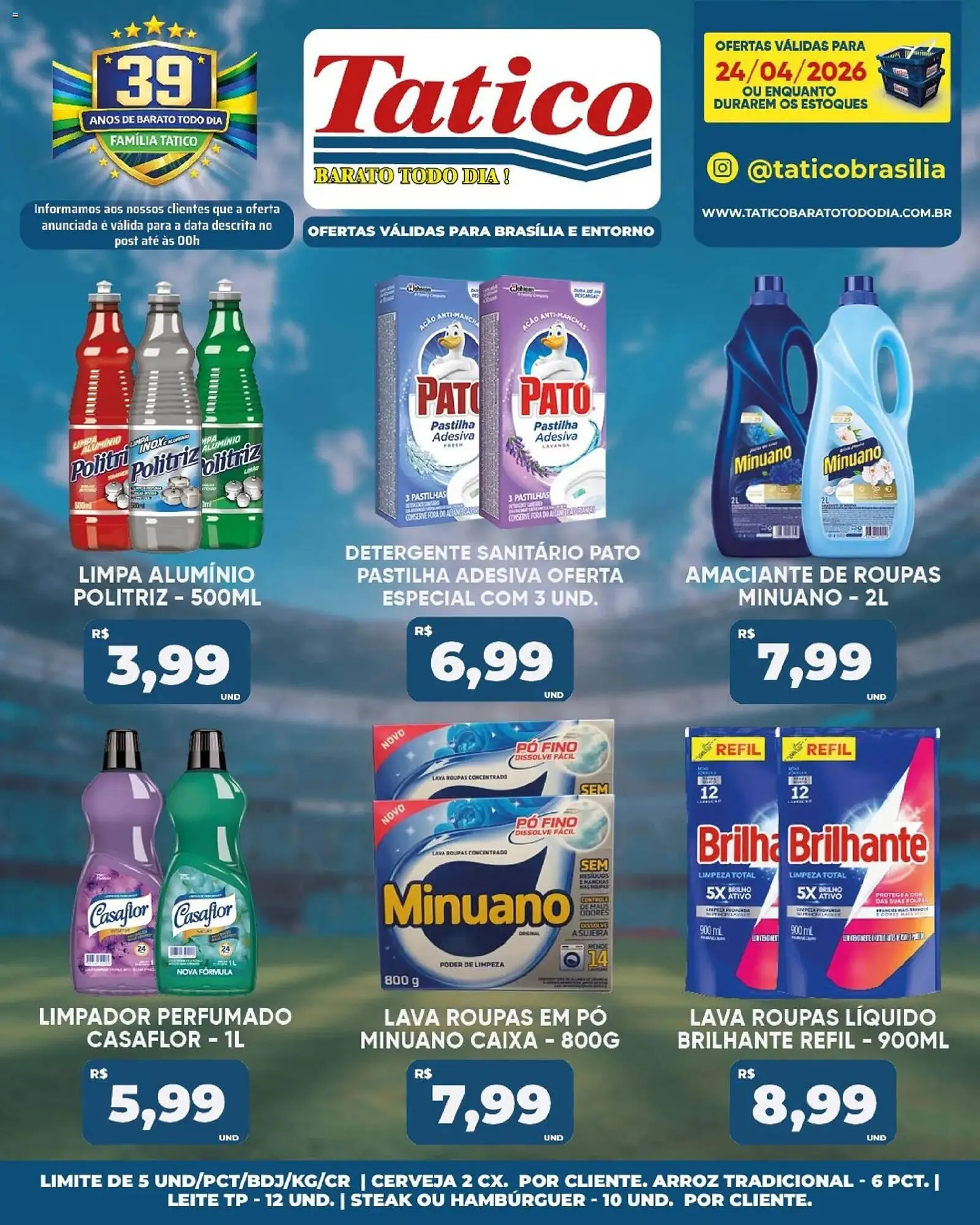 Encarte de Tabloide Tatico 24 de abril até 24 de abril 2026 - Pagina 22